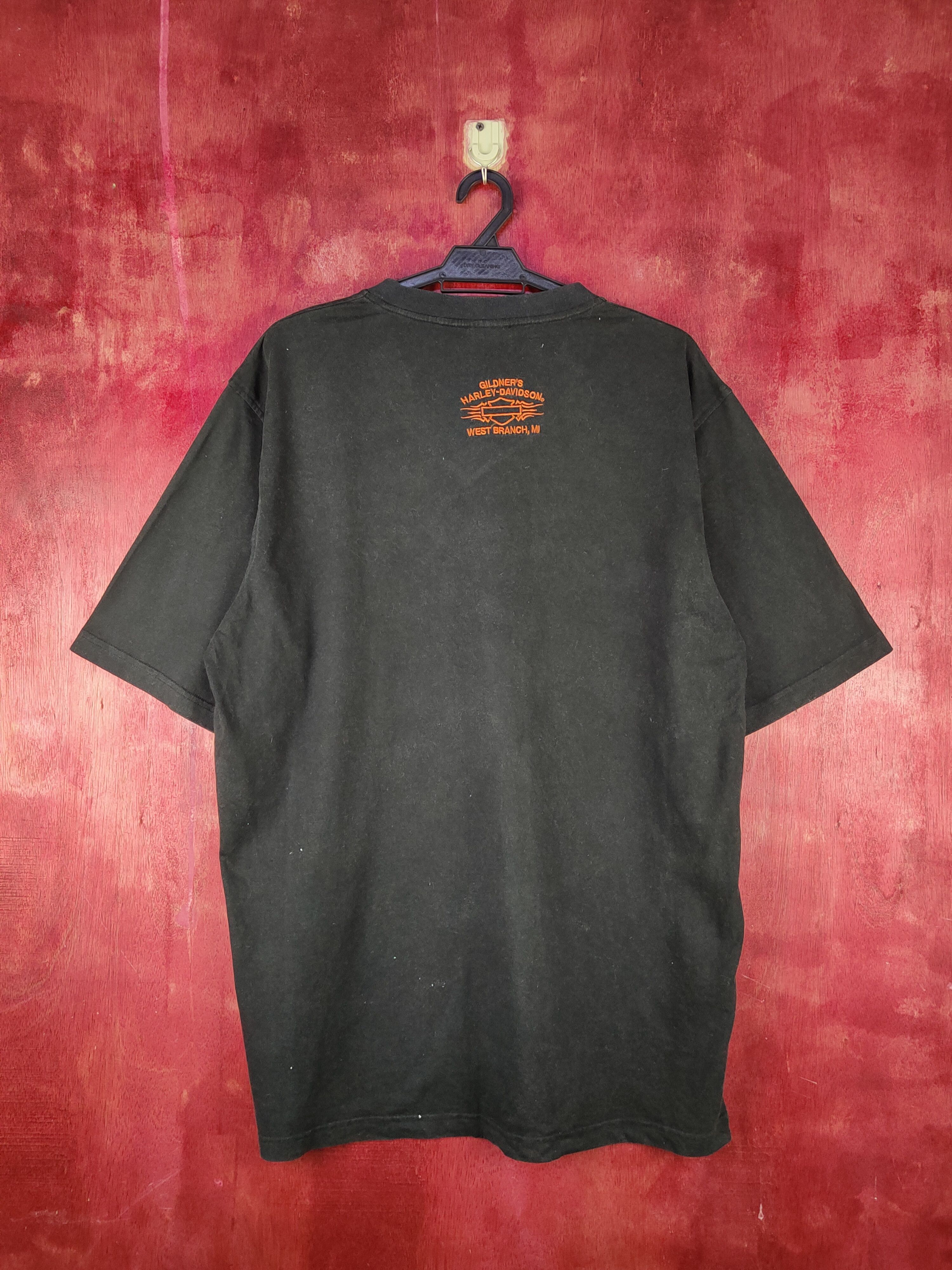 Harley Davidson Harley Davidson Black Short Sleeve T-Shirts #S2047 Size US L / EU 52-54 / 3 - 9 Thumbnail