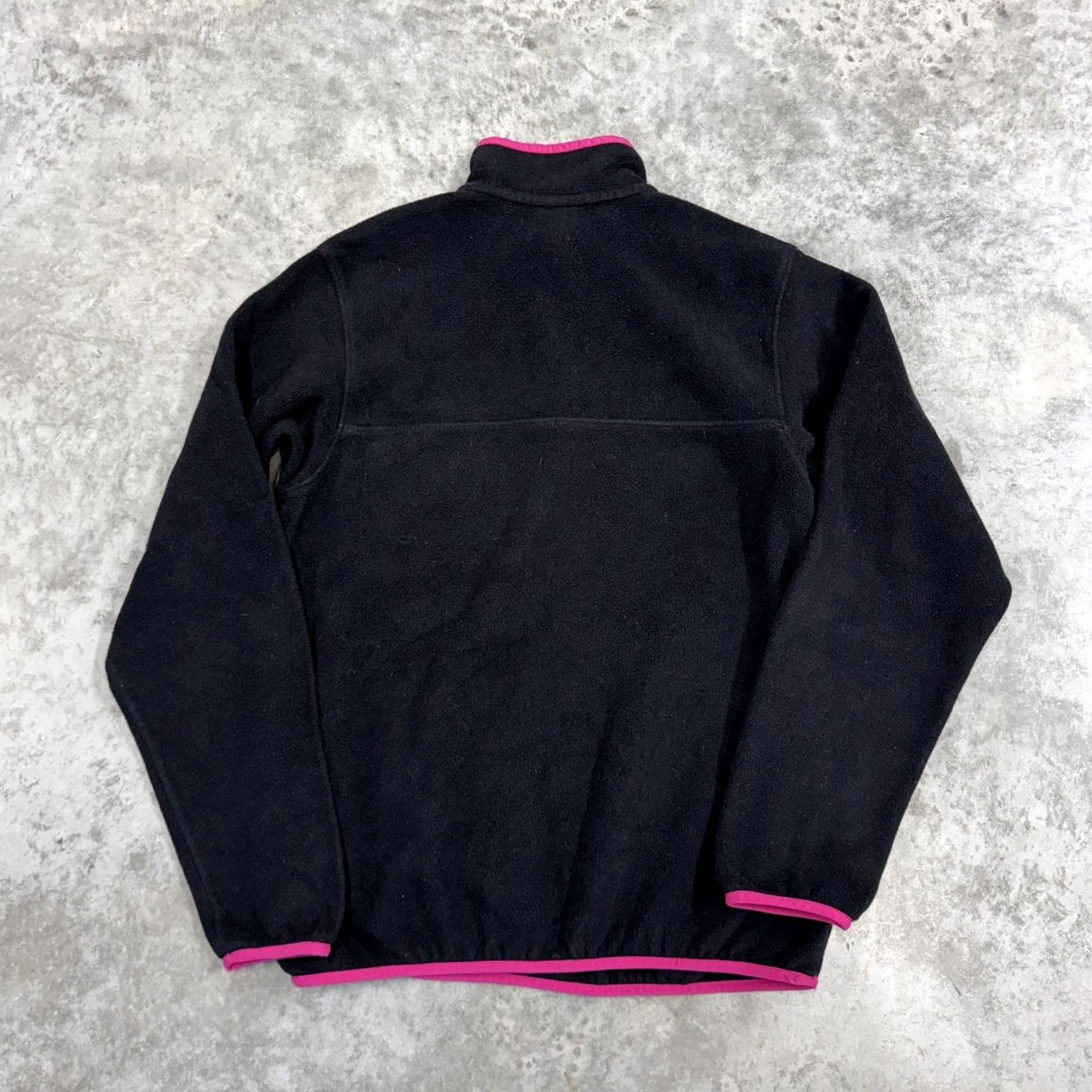 Patagonia Patagonia Synchilla Snap-T Fleece Pullover Womens M Black Pink Sweater Size M / US 6-8 / IT 42-44 - 6 Thumbnail