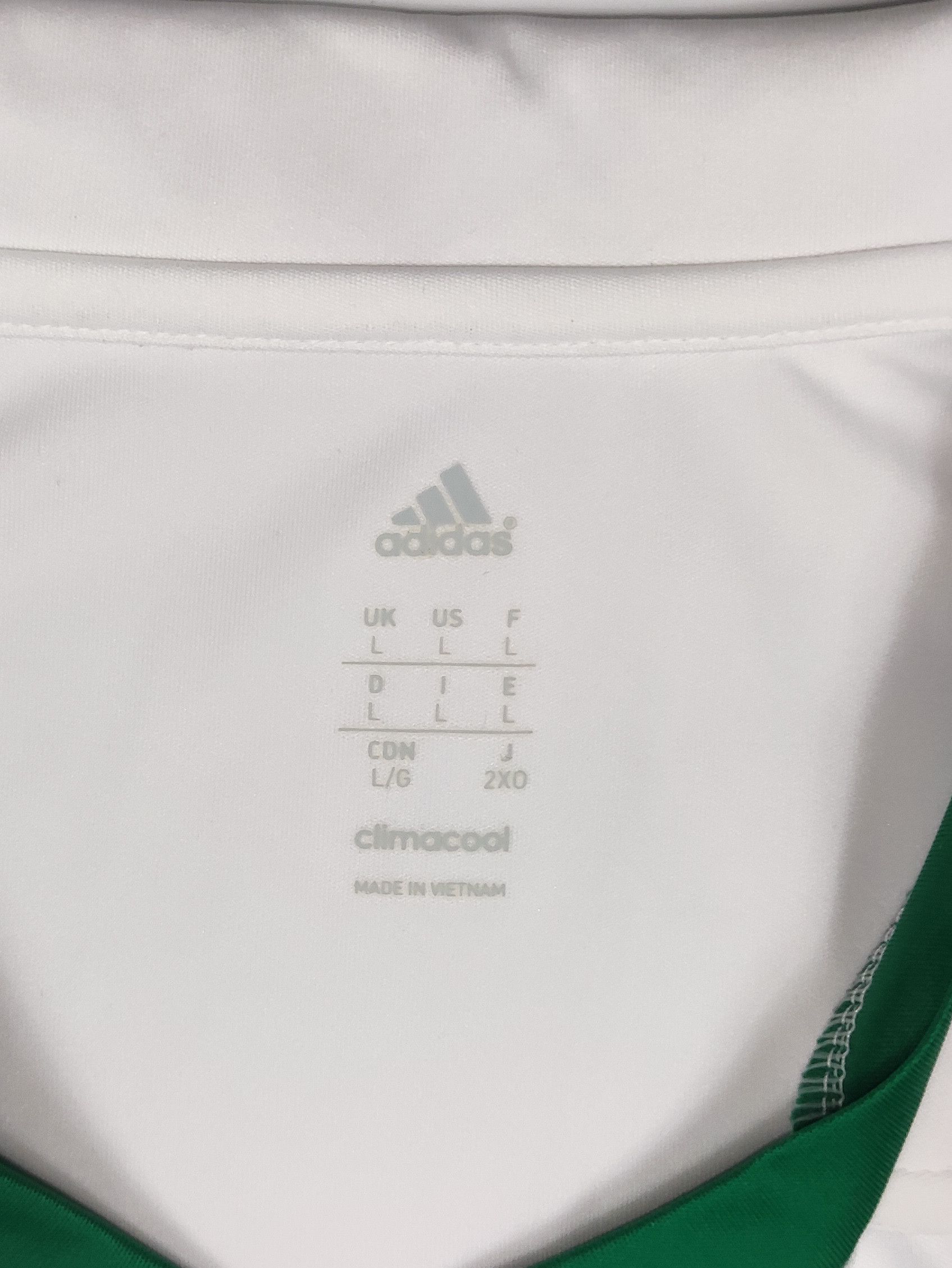Adidas Lechia Gdansk 2013 2014 Adidas Home Shirt Kit Jersey Lotos Size US L / EU 52-54 / 3 - 3 Thumbnail