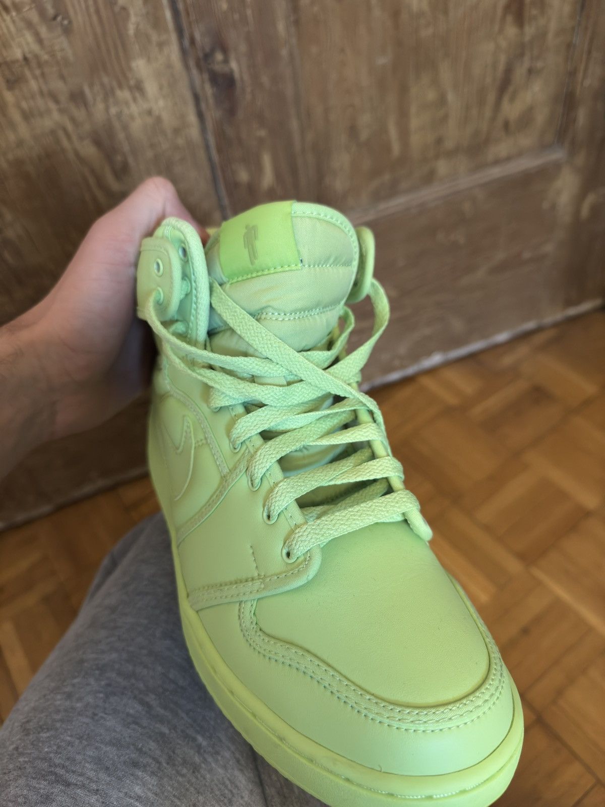 Nike Nike green jordans Size US 6.5 / EU 39-40 - 6 Thumbnail