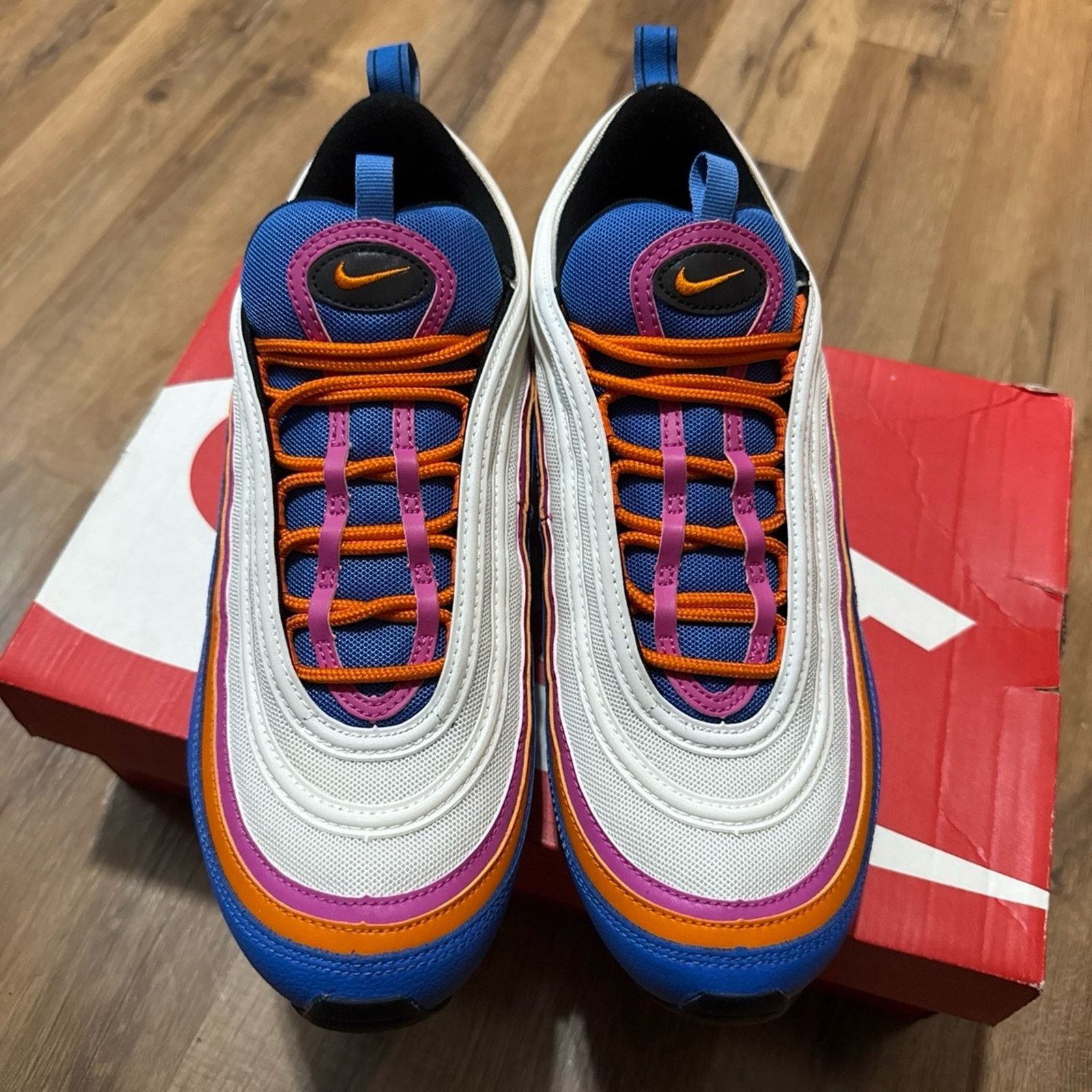 Nike Nike Air Max 97 Active Fuchsia Multi-Color Size US 11 / EU 44 - 5 Thumbnail