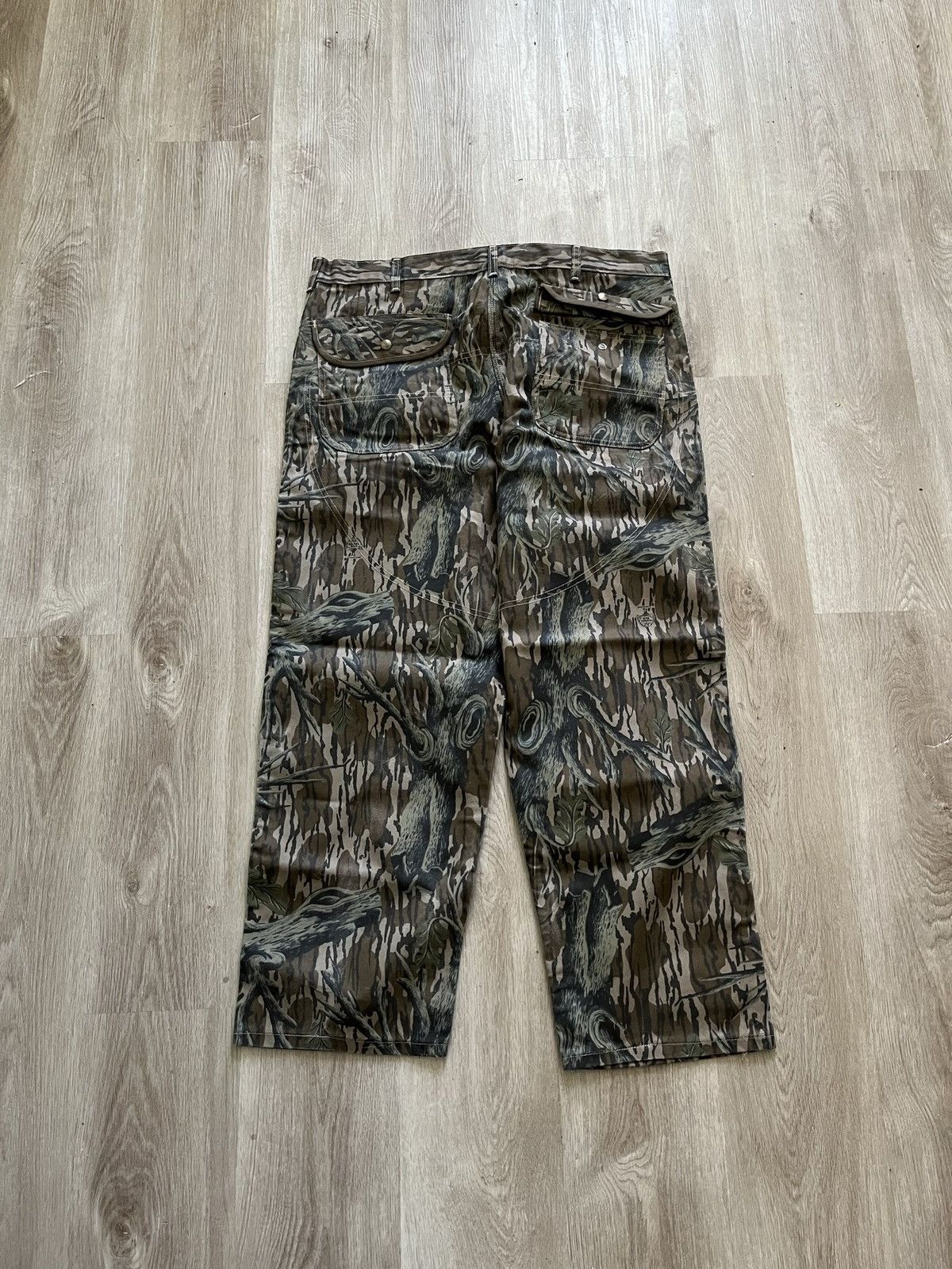 Carhartt Vintage 1993 Carharrt Camo Dungaree Pants Size US 40 / EU 56 - 3 Thumbnail