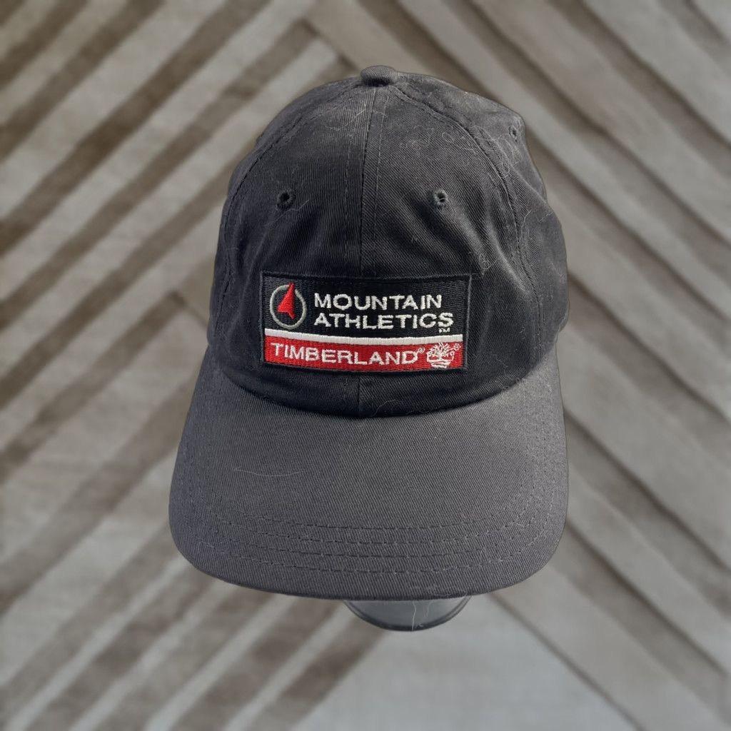 Timberland VINTAGE Timberland Mountain Athletics Hat Tactical Climbing Hiking Black Cap Mens Adjustable Size ONE SIZE - 1 Thumbnail