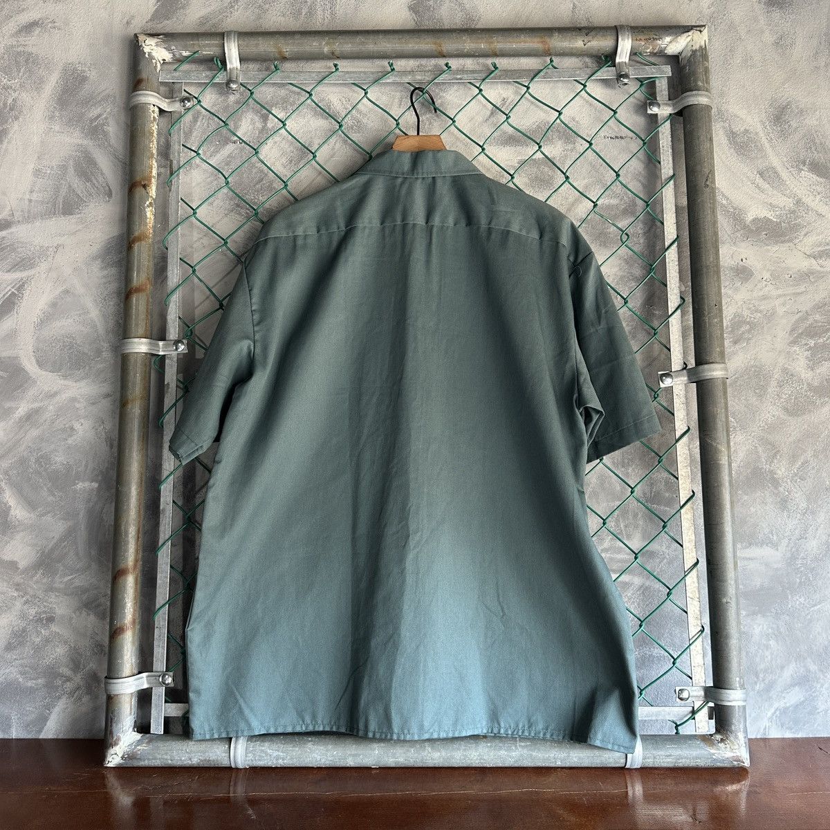 Dickies Dickies Button Up Shirt Mens XL Green New Workwear Mechanic Size US XL / EU 56 / 4 - 7 Thumbnail