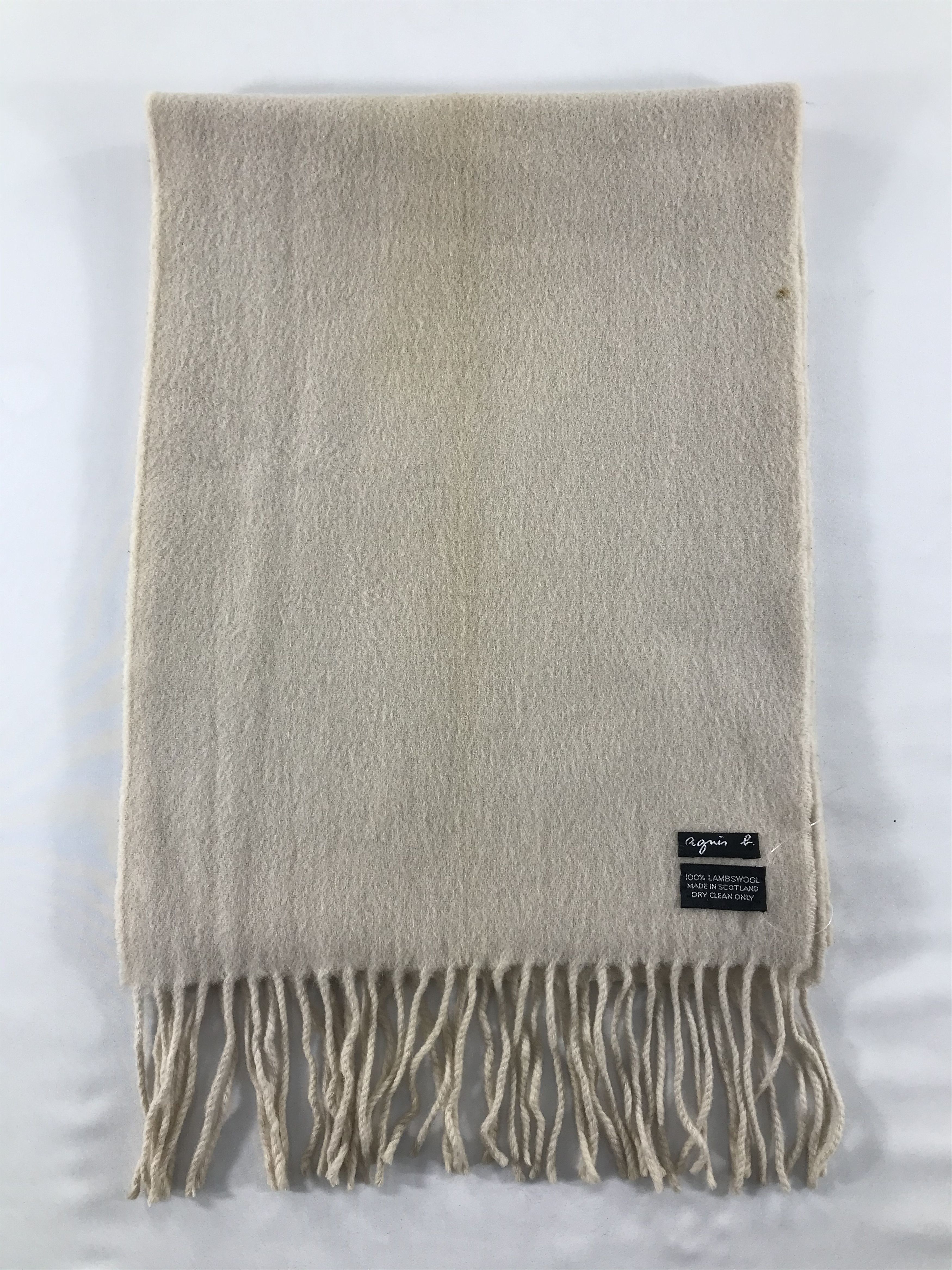 agnes b. Vintage Agnes B Scarf/Muffler/Neckwear MF1628 Size ONE SIZE - 2 Thumbnail