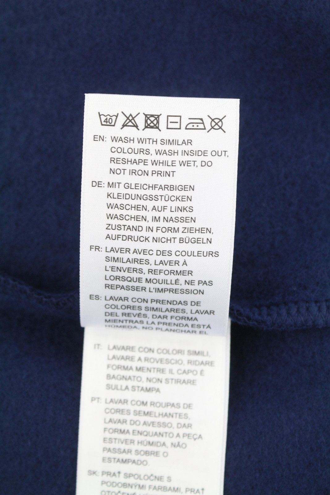 Gant SPORT C-NECK M Classic Blue Logo Sweatshirt 87236 Size US M / EU 48-50 / 2 - 9 Thumbnail