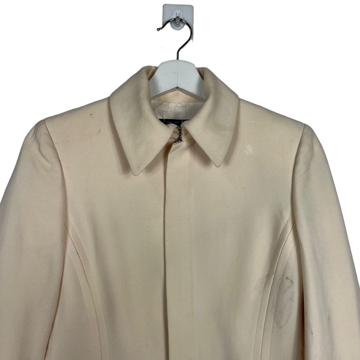 John Bartlett 🔥 JOHN BARTLETT CROPPED GARMENT JACKET MADE IN ITALY Size S / US 4 / IT 40 - 4 Thumbnail