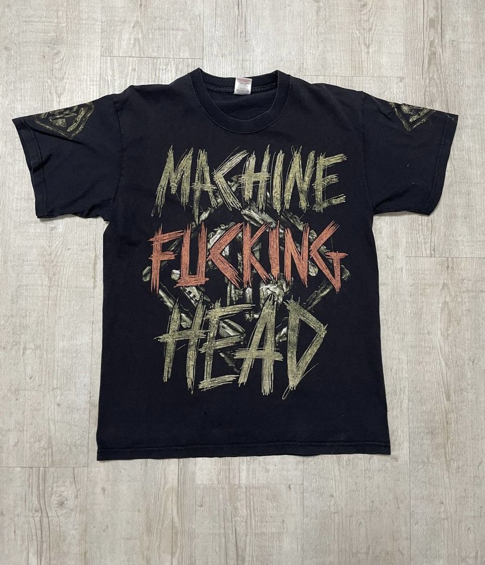 Band Tees Machine fucking head vintage fullprint t-shirt L sz 1990tg Size US L / EU 52-54 / 3 - 1 Thumbnail