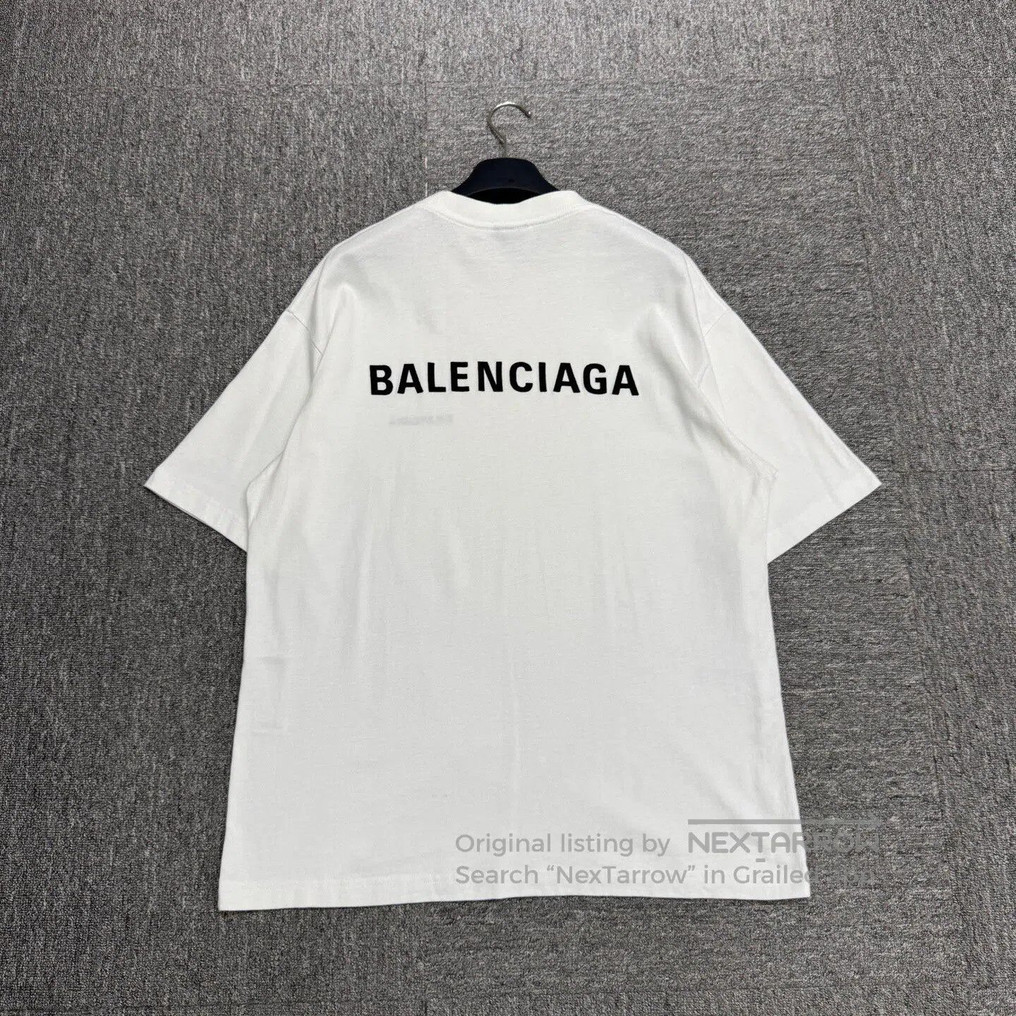 Balenciaga Balenciaga Short-sleeved garment embroidered with letters| Size US S / EU 44-46 / 1 - 1 Thumbnail