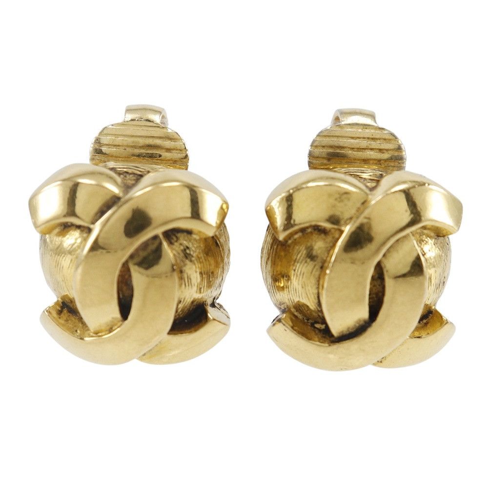 Chanel Chanel Chanel Coco Mark Earrings Metal Earrings DUTY FREE for USA Size ONE SIZE - 1 Thumbnail