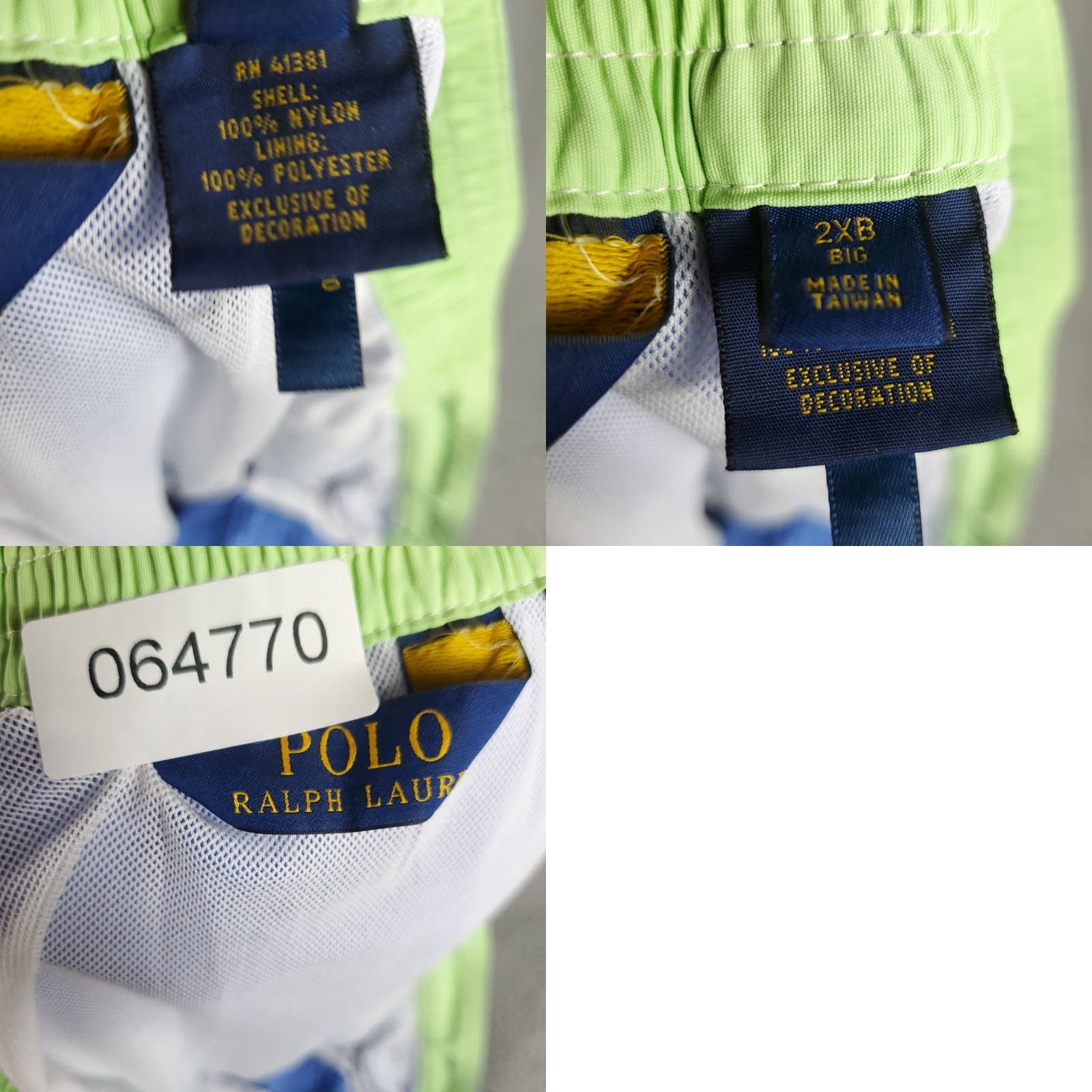 Polo Ralph Lauren Polo Ralph Lauren Shorts Mens 2XB Blue Pony Lace Board Shorts Swim Trunks Big & Tall XXBlue Pony Lace Board Shorts Mens 2XB Blue Size US 39 - 8 Thumbnail