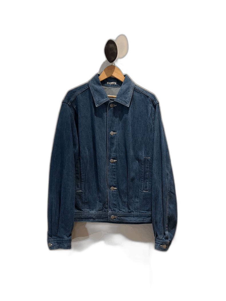 Auralee Auralee Denim Jacket Light Blue Size S-yf Size US S / EU 44-46 / 1 - 1 Thumbnail