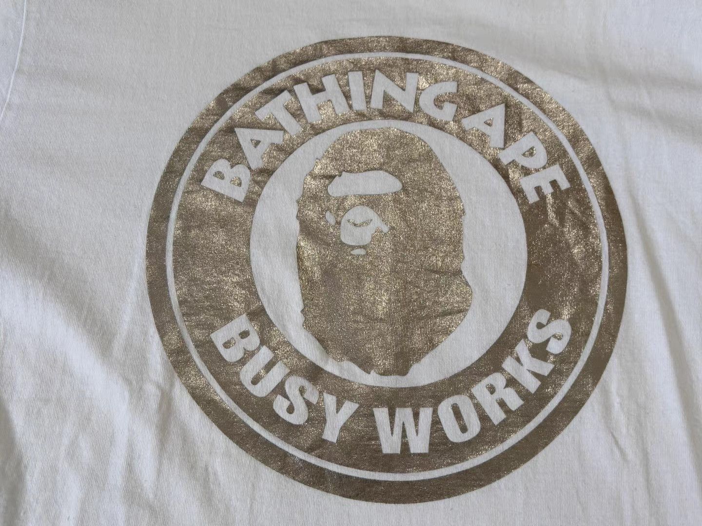 Bape Bape Silver Ape Head T-Shirt Size US M / EU 48-50 / 2 - 2 Thumbnail