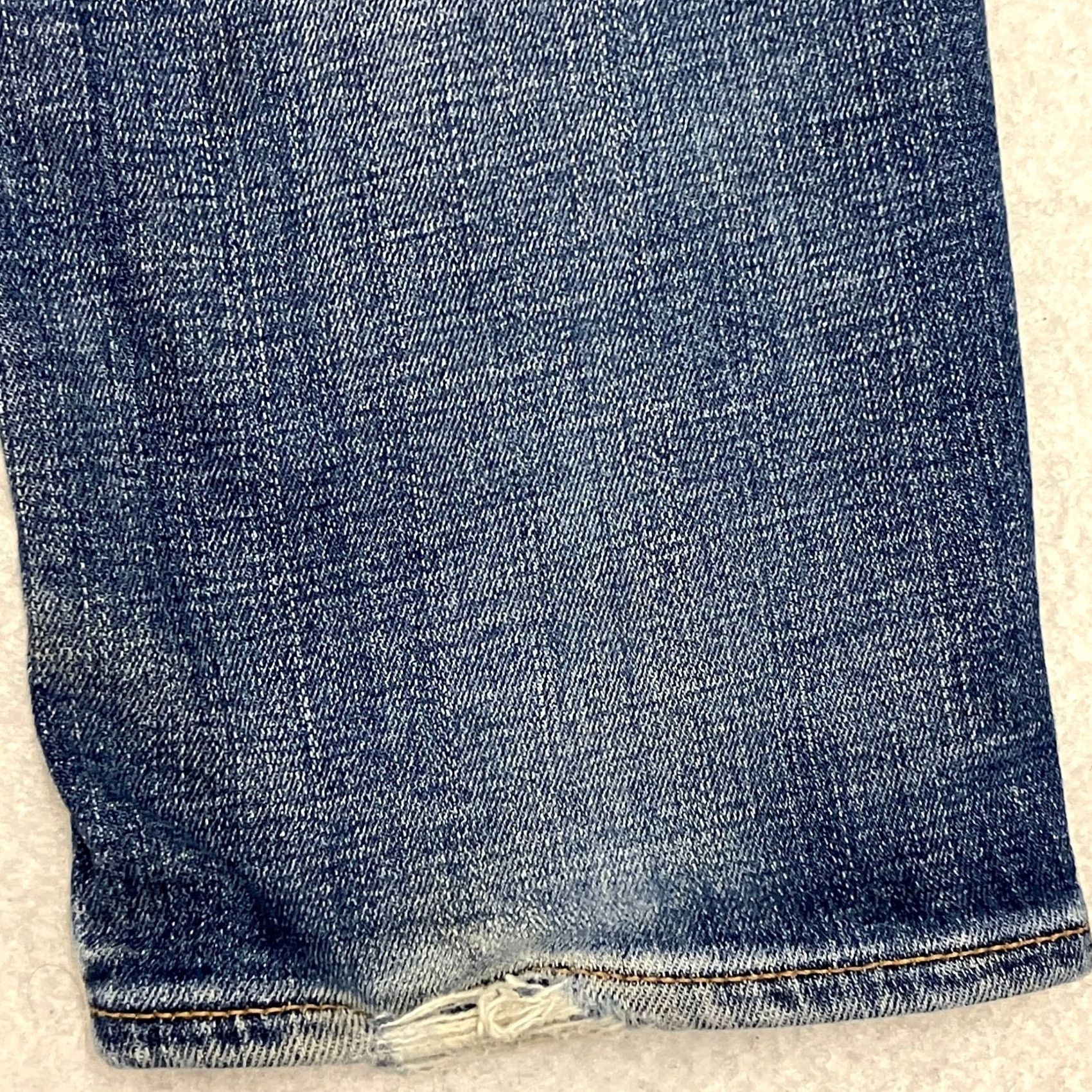 Levi's Levi'S Jeans Mens 31 31W 30L Blue Slim Straight Fit Stretch Denim Red Tab Size US 31 - 5 Thumbnail