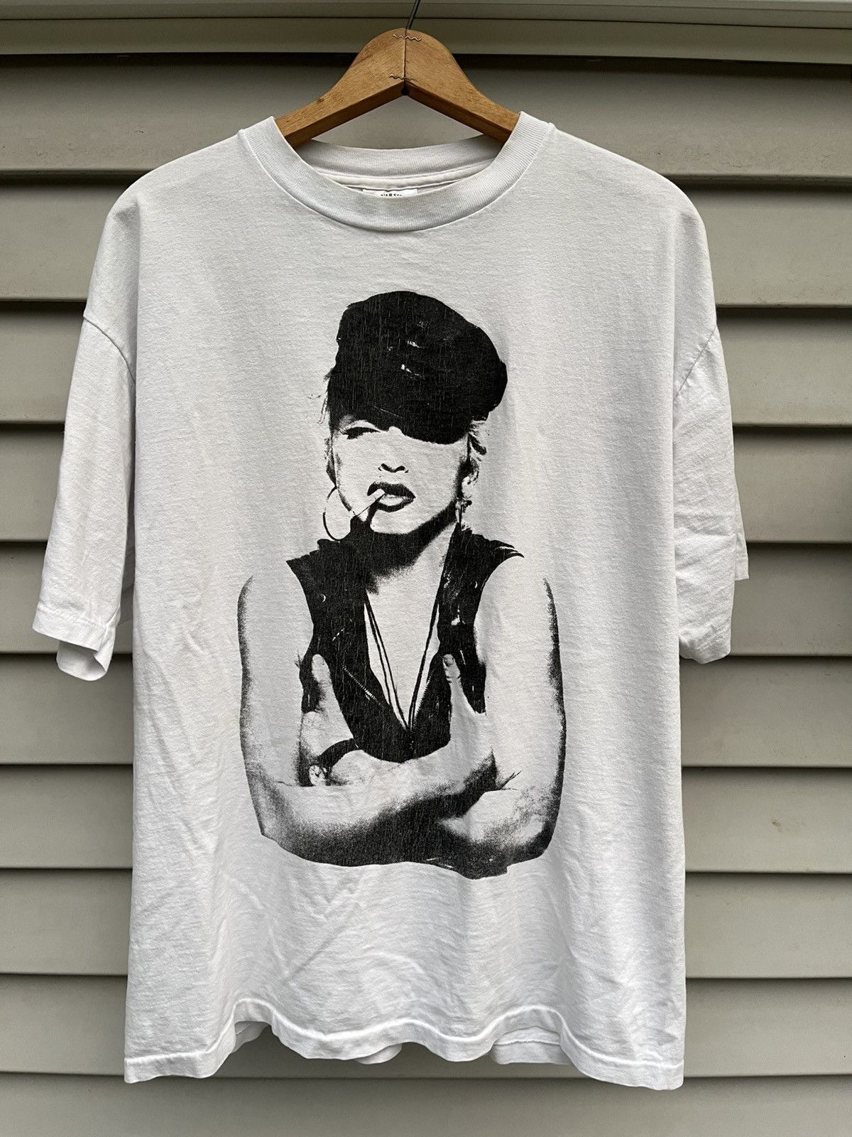 Band Tees vintage 1990 madonna justify my love t shirt | Grailed