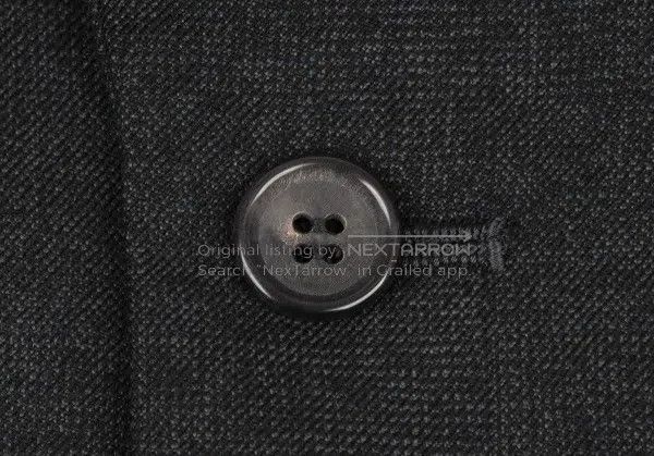 Comme des Garcons Comme Des Garcons Dark grey vintage flat collar design top Size S / US 4 / IT 40 - 5 Thumbnail