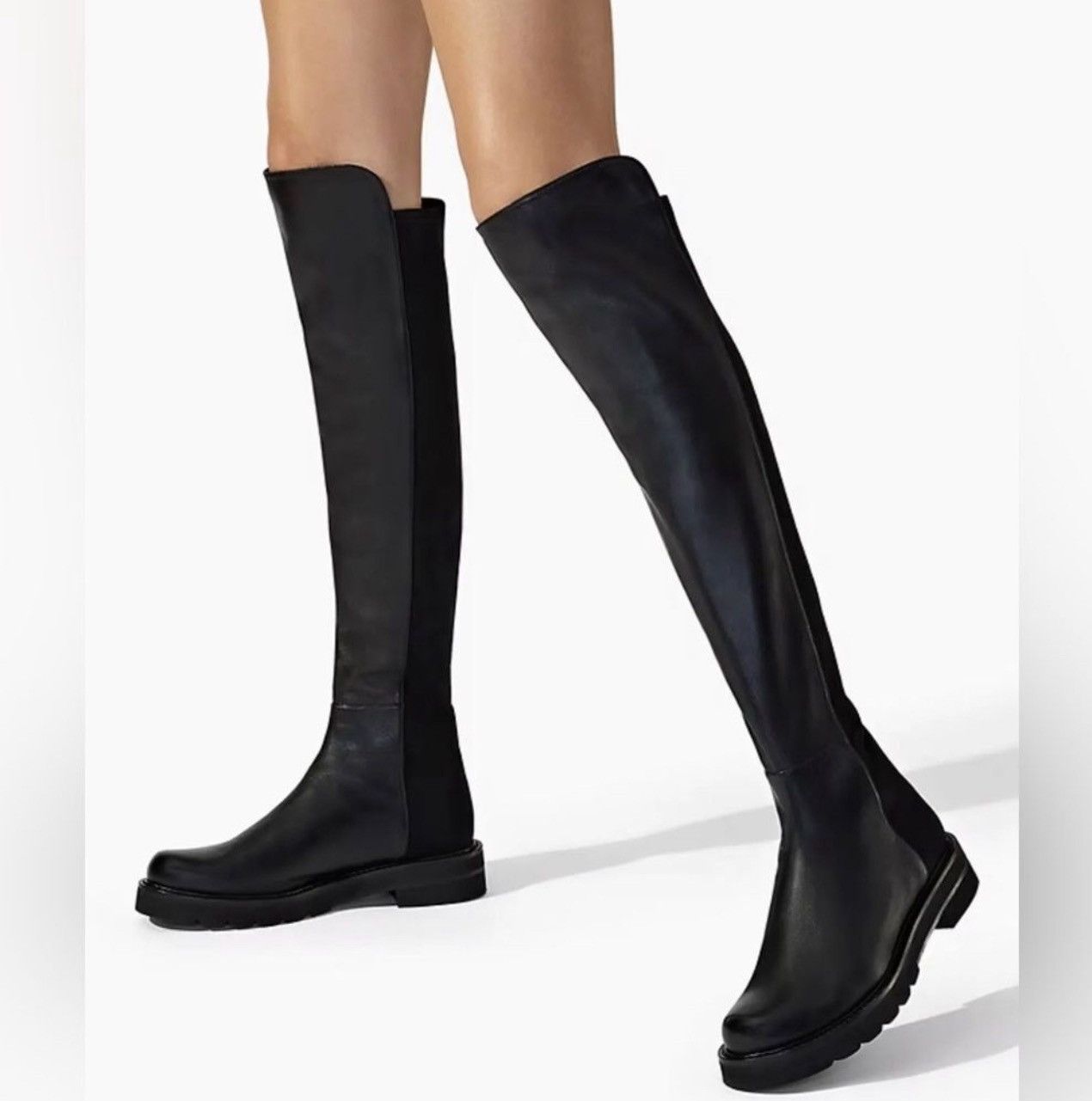 Stuart Weitzman Stuart Weitzman 5050 Over-The-Knee Leather Boots size 4.5 Size US 4.5 / IT 34.5 - 2 Thumbnail