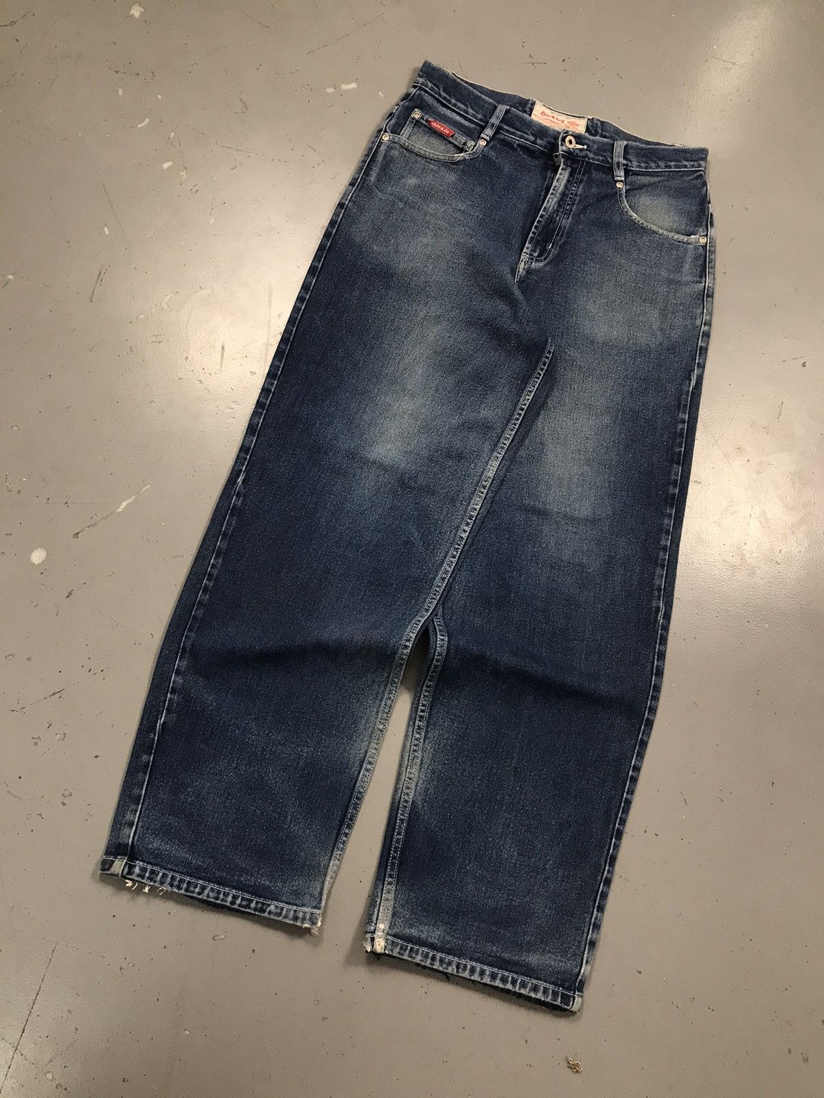 Carhartt × Dickies × Vintage Rare vintage dickies big daddy baggy fit denim pant Size US 32 / EU 48 - 5 Thumbnail