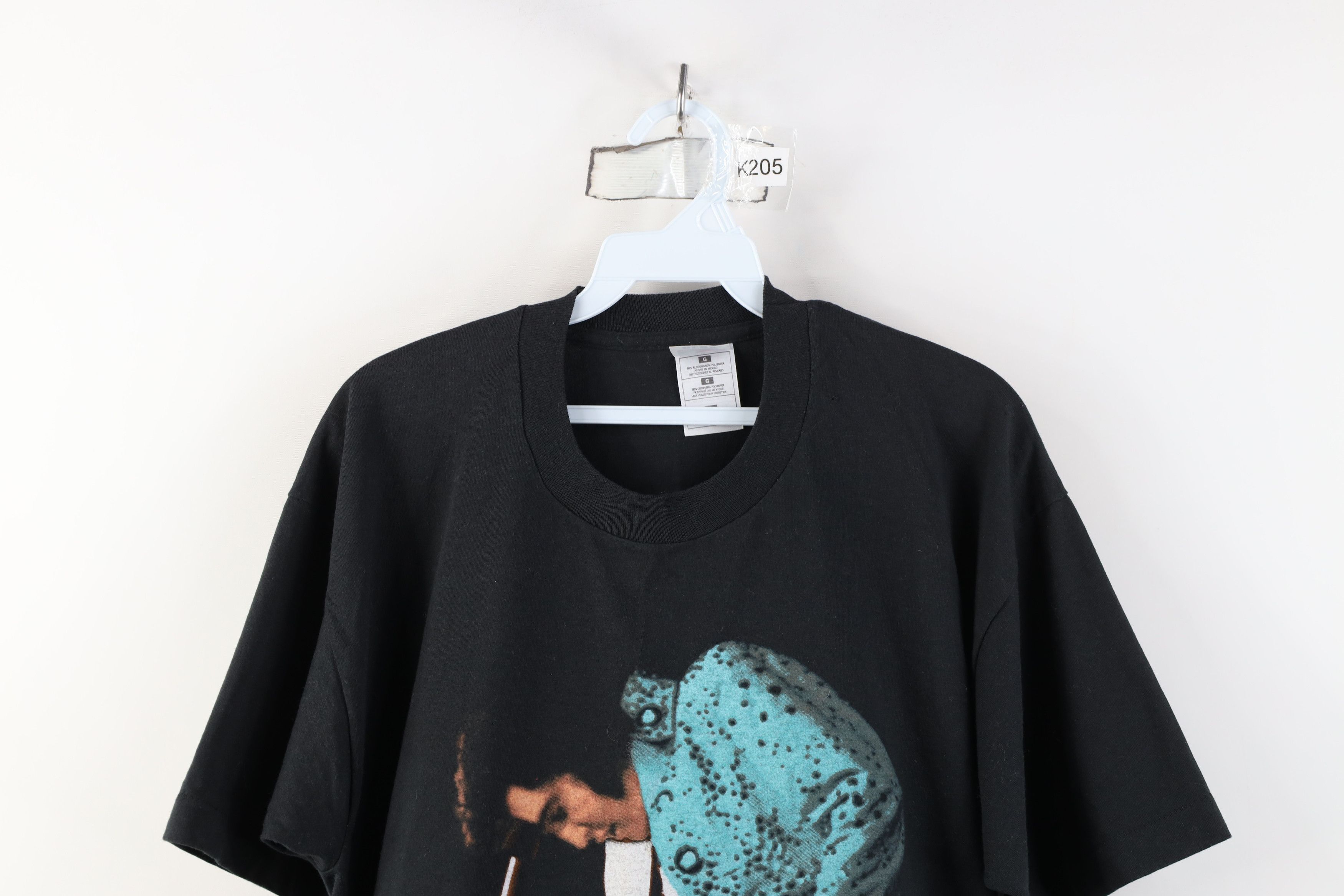 Vintage Vintage 90s Elvis Presley In Concert Short Sleeve T-Shirt Size US L / EU 52-54 / 3 - 2 Thumbnail