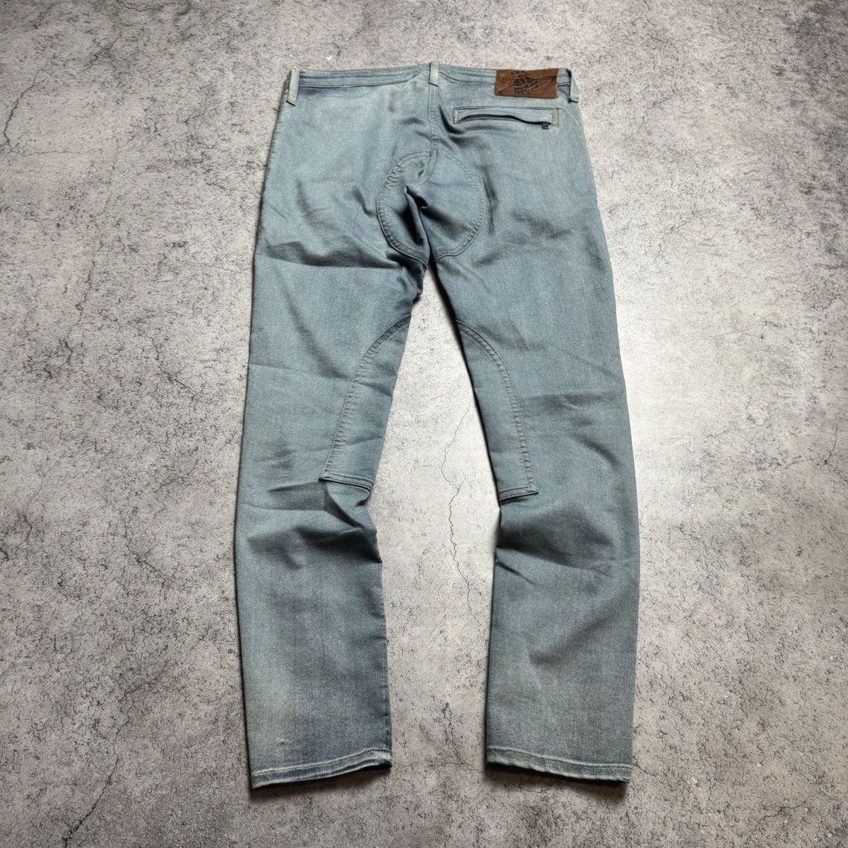 Lee × Vivienne Westwood NEW Vivienne Westwood X Lee Horse Riding Jeans Size US 31 - 2 Thumbnail