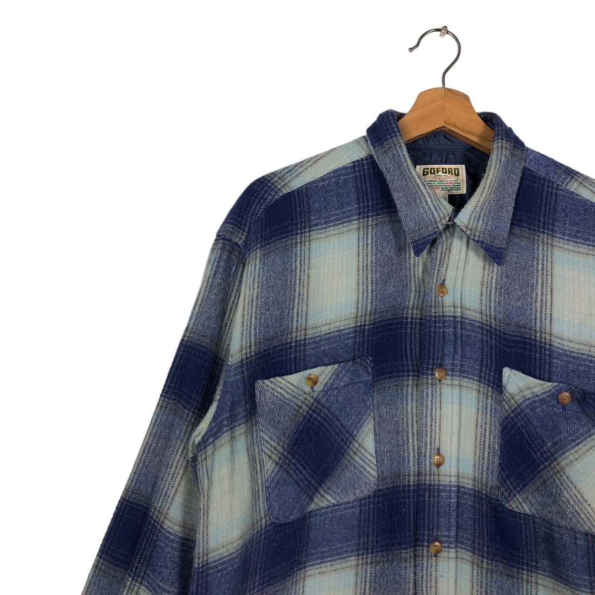 Flannel 🔥90’s Flannel Wool Jacket GqFord Japan Issey Miyake Size US L / EU 52-54 / 3 - 5 Thumbnail