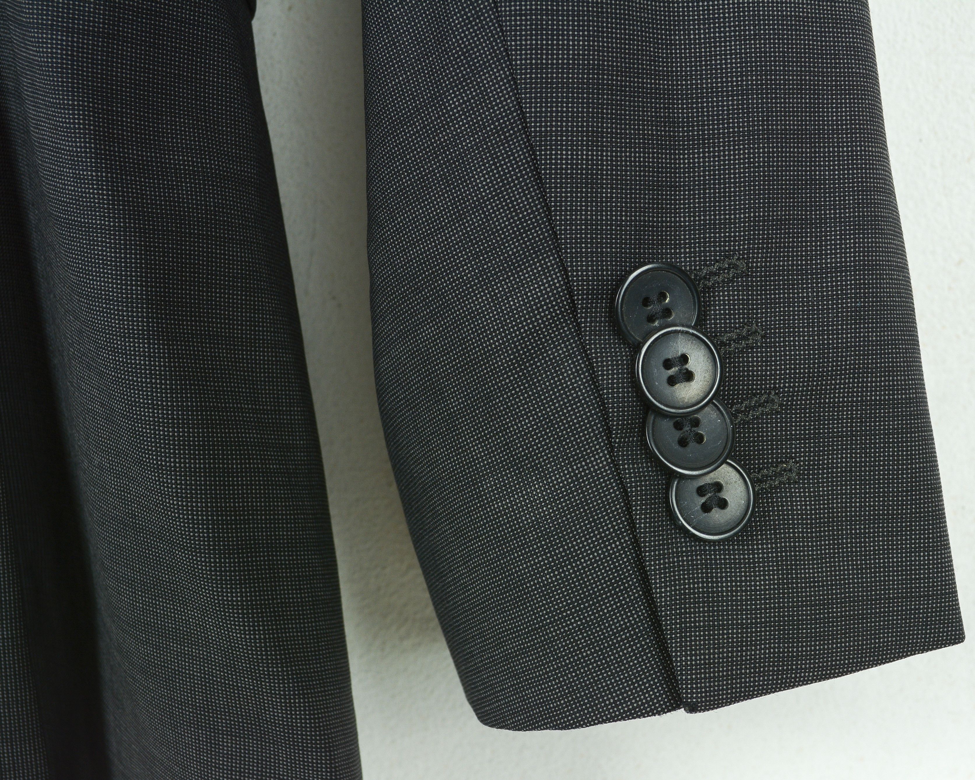 Hugo Boss Amaro/Heise Blazer Virgin Wool Jacket EU 48 Sport Coat Size 38R - 3 Thumbnail