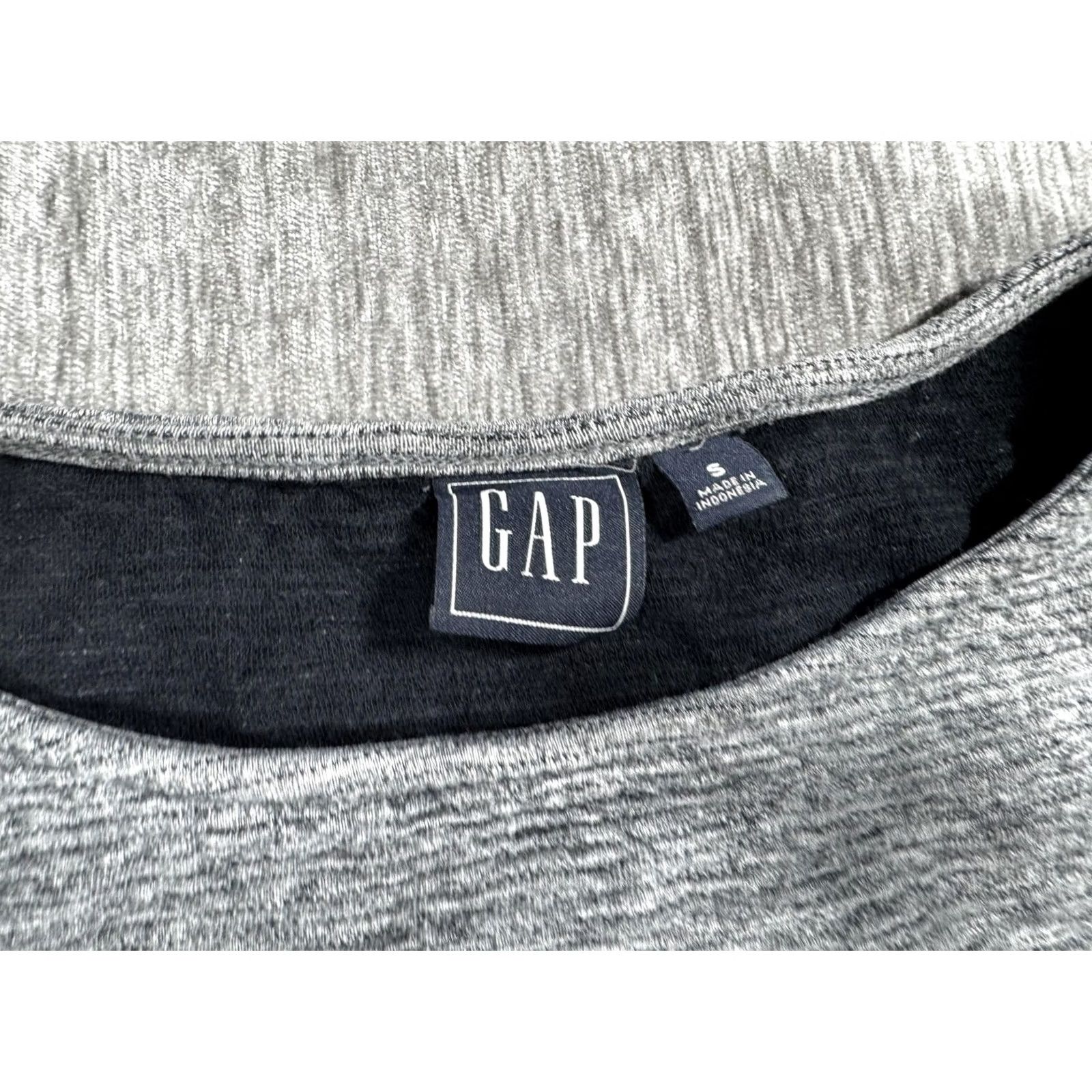 Gap GAP Dress Womens Small Gray T-Shirt Short Sleeve Cotton Jersey Knit Casual Work Size S / US 4 / IT 40 - 3 Thumbnail