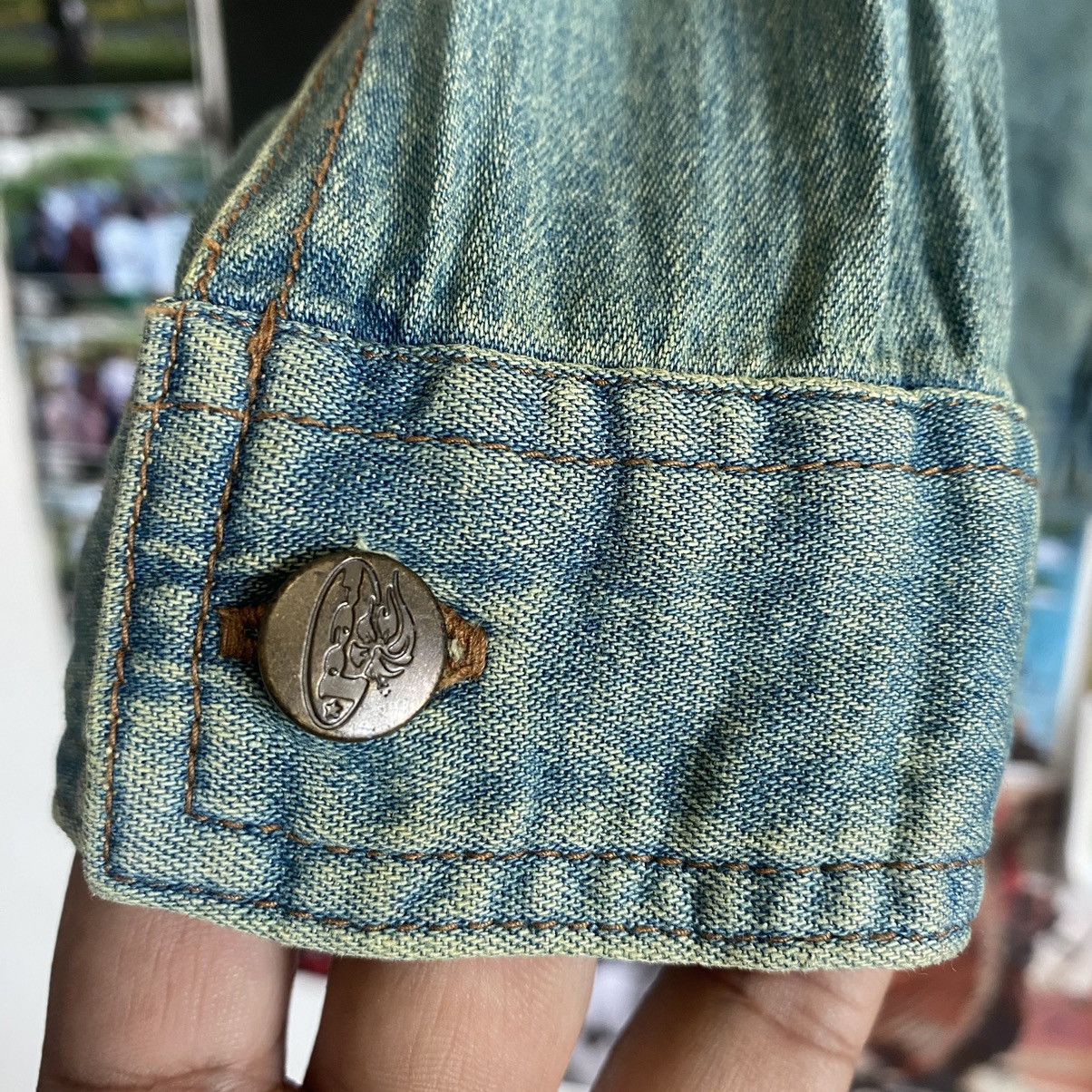 Vintage Vintage PH Classic Japanese Zipped Up Denim Jacket Size L / US 10 / IT 46 - 5 Thumbnail