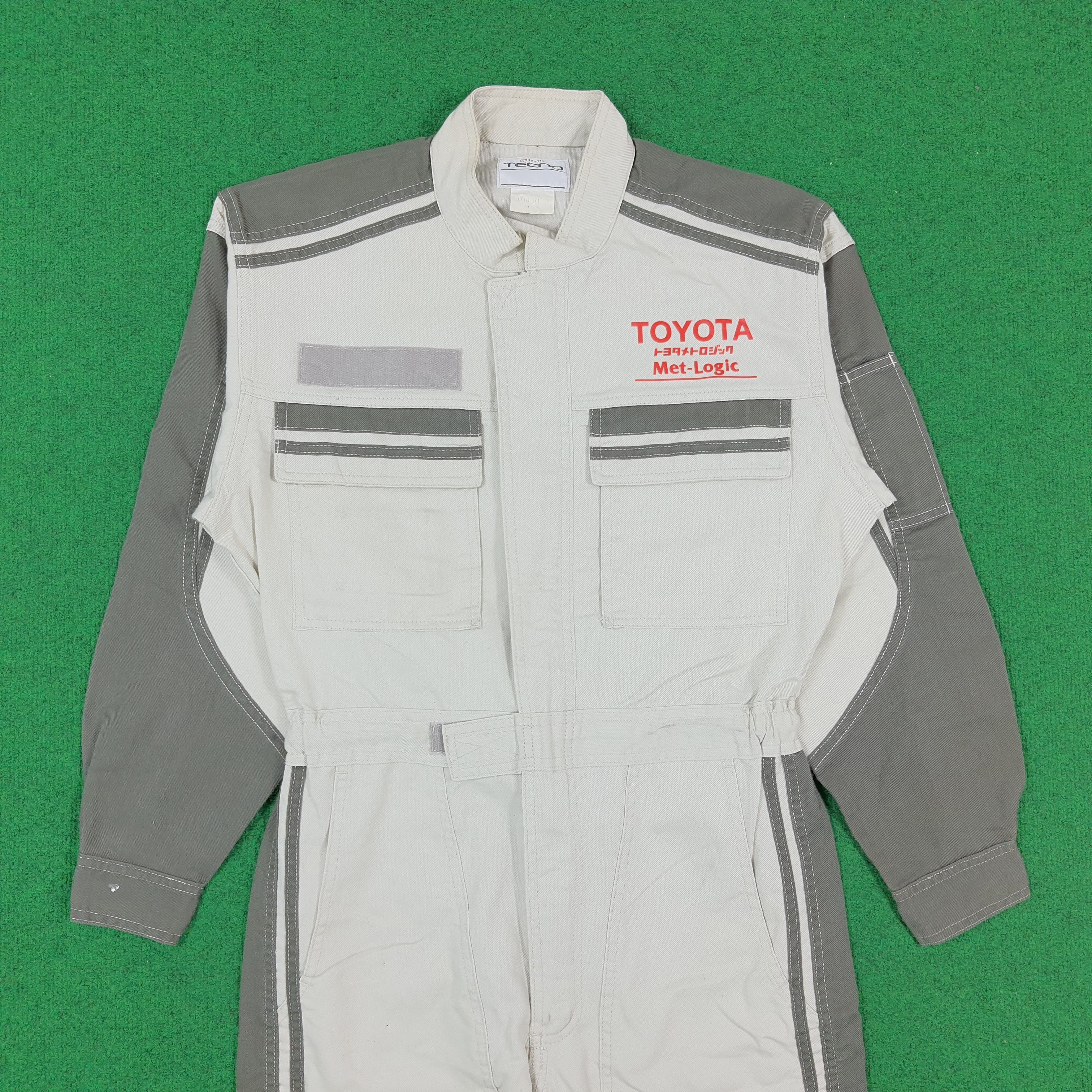Japanese Brand Vintage Toyota Tecno Japan Racing Team Coverall C307N3 Size US M / EU 48-50 / 2 - 3 Thumbnail