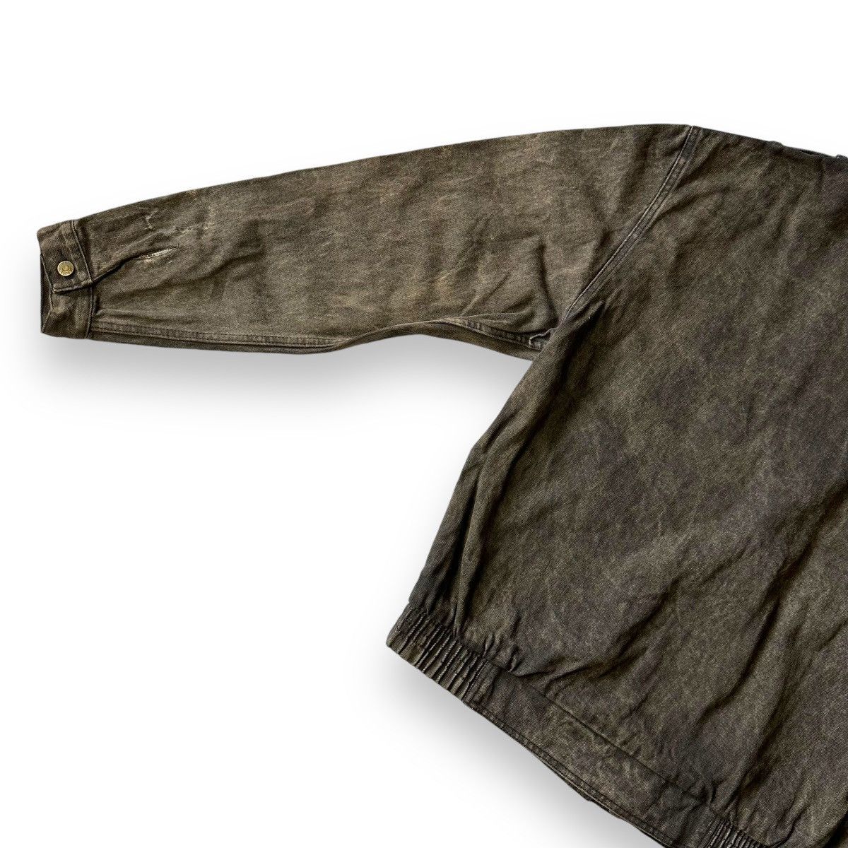 If Six Was Nine 🇯🇵 VINTAGE US BLUES DENIM + LEATHER BOMBER JACKET Size US L / EU 52-54 / 3 - 12 Thumbnail