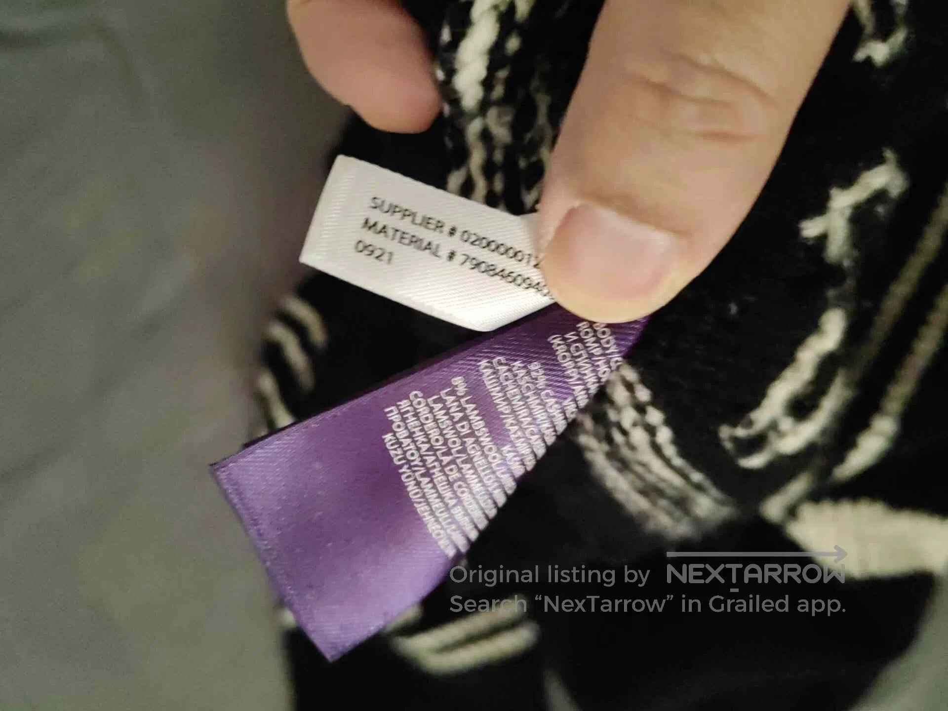 Ralph Lauren Purple Label Ralph Lauren Purple Label Western Bullhead Cashmere Sweater Size US L / EU 52-54 / 3 - 8 Thumbnail