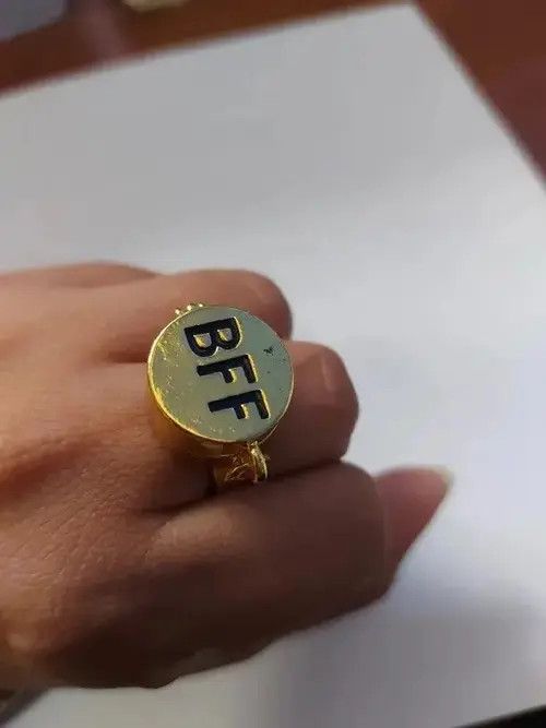 Japanese Brand Rotate BFF Ring Adjustable Ring Size ONE SIZE - 1 Thumbnail