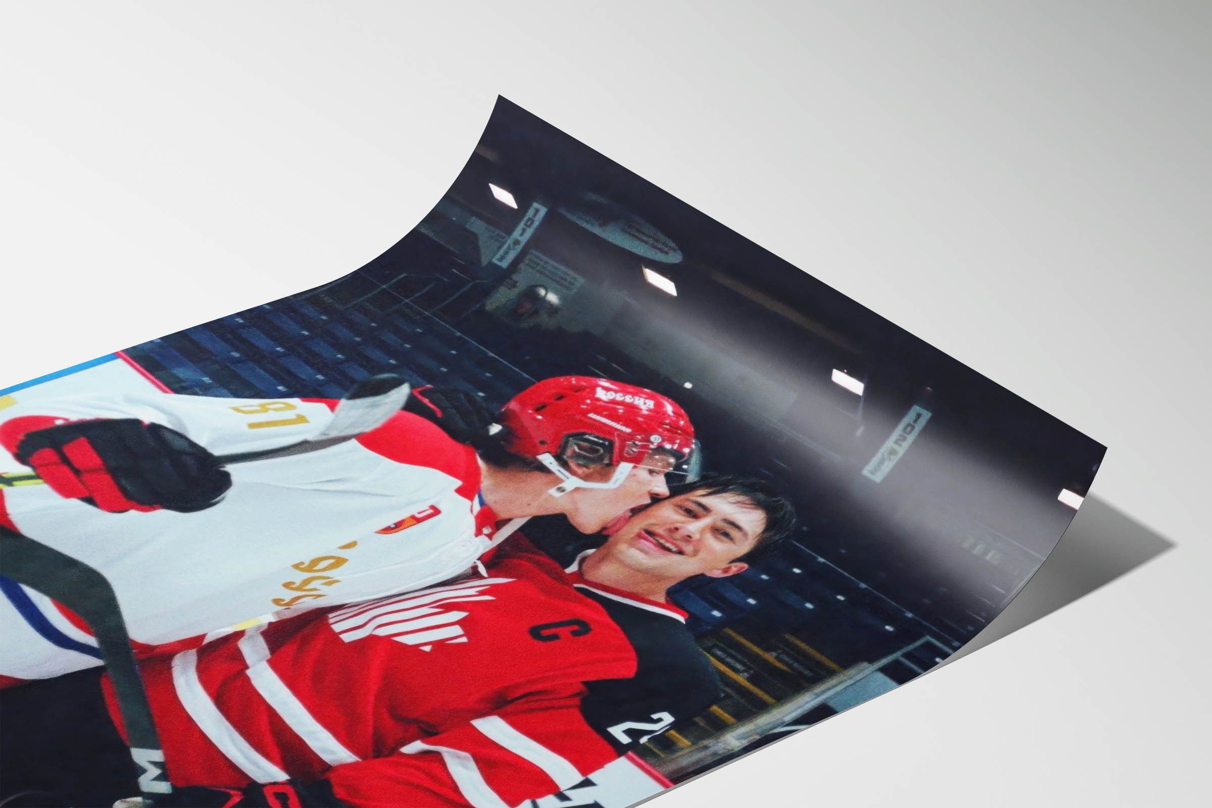 Guide Series Heated Rivalry Poster Hollanov print Rozanov Hollander art Size ONE SIZE - 4 Thumbnail