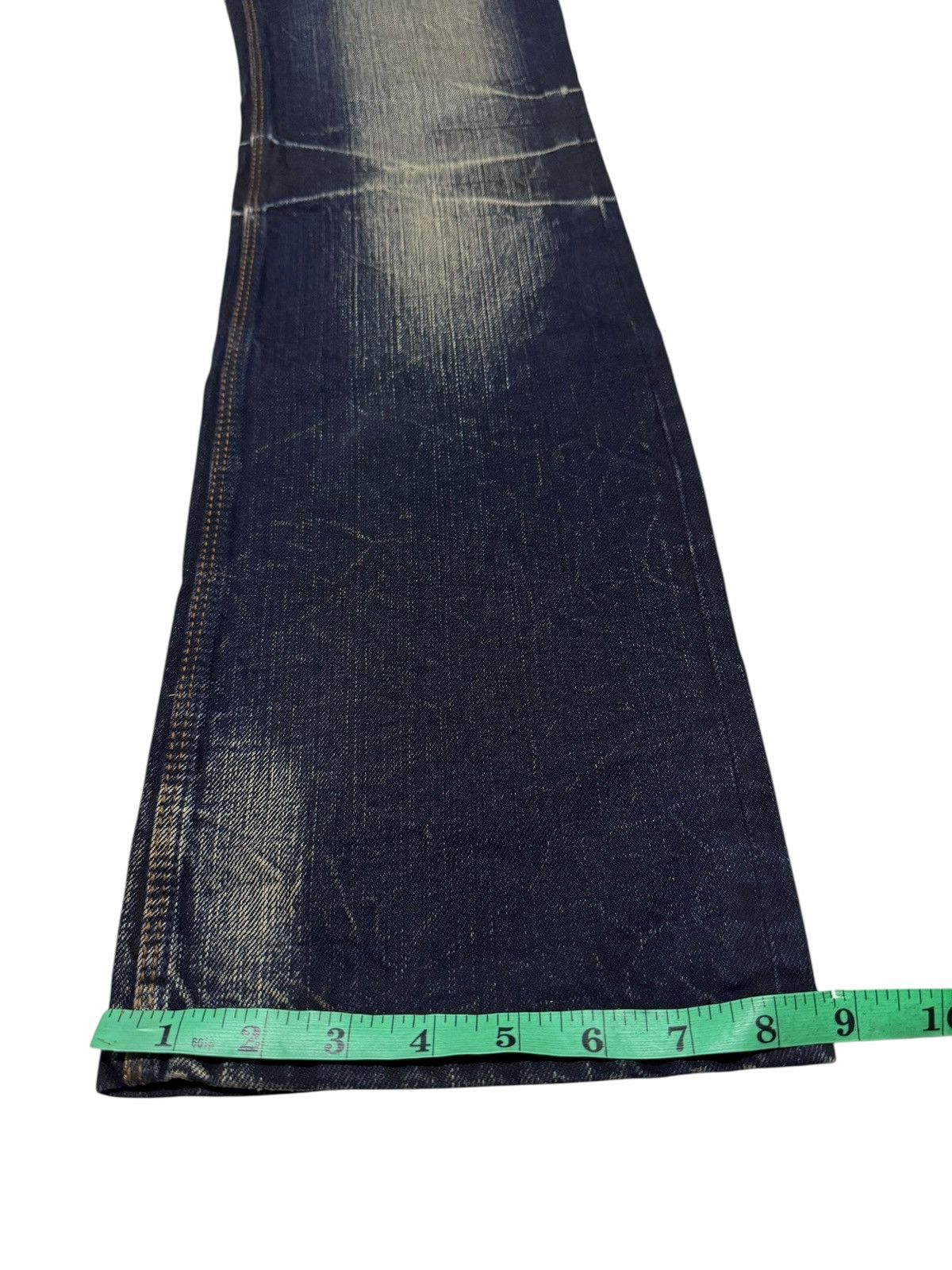 If Six Was Nine Flared Jeans Nicole Club Japan Boot Cut Denim Size US 29 - 14 Thumbnail