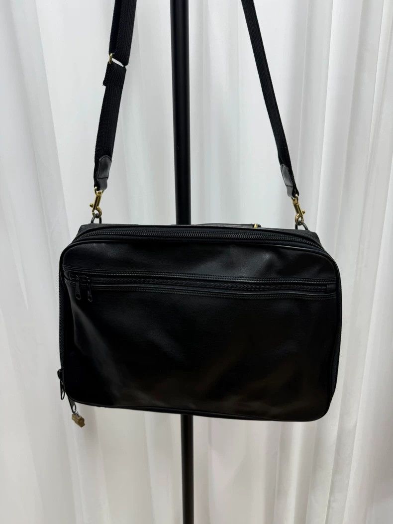 Yohji Yamamoto yohji yamamoto Two-in-one satchel with black and gold buck Size ONE SIZE - 3 Thumbnail