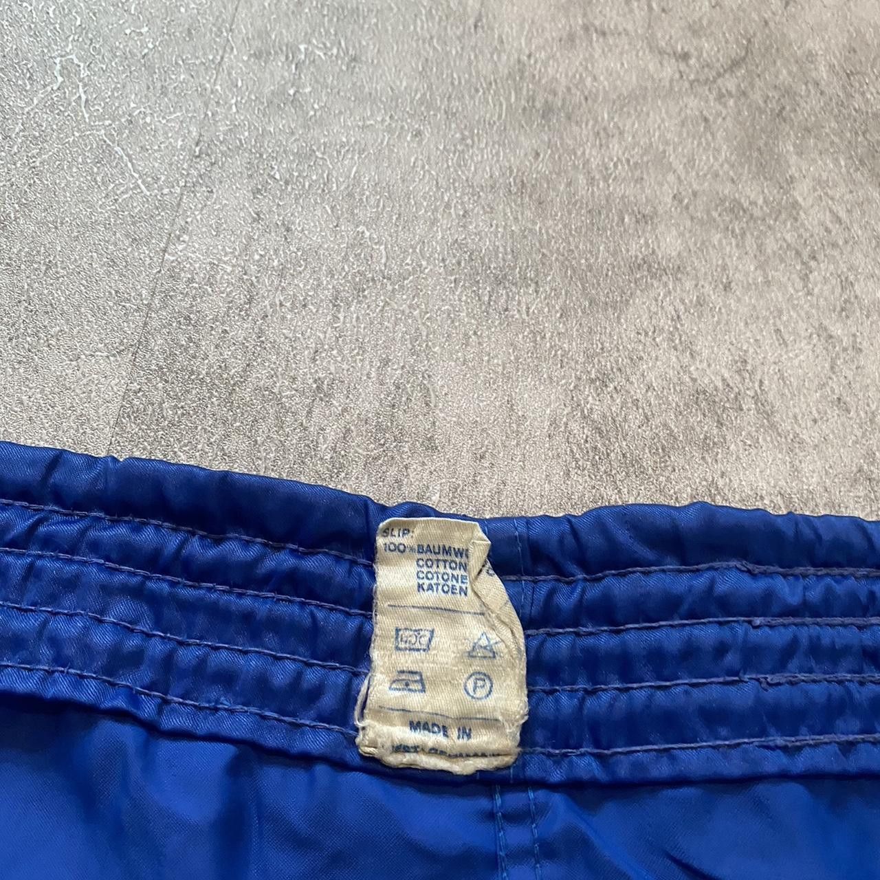 Adidas 80s Blue and white Adidas shorts adidas Sportswear Size US 32 / EU 48 - 5 Thumbnail