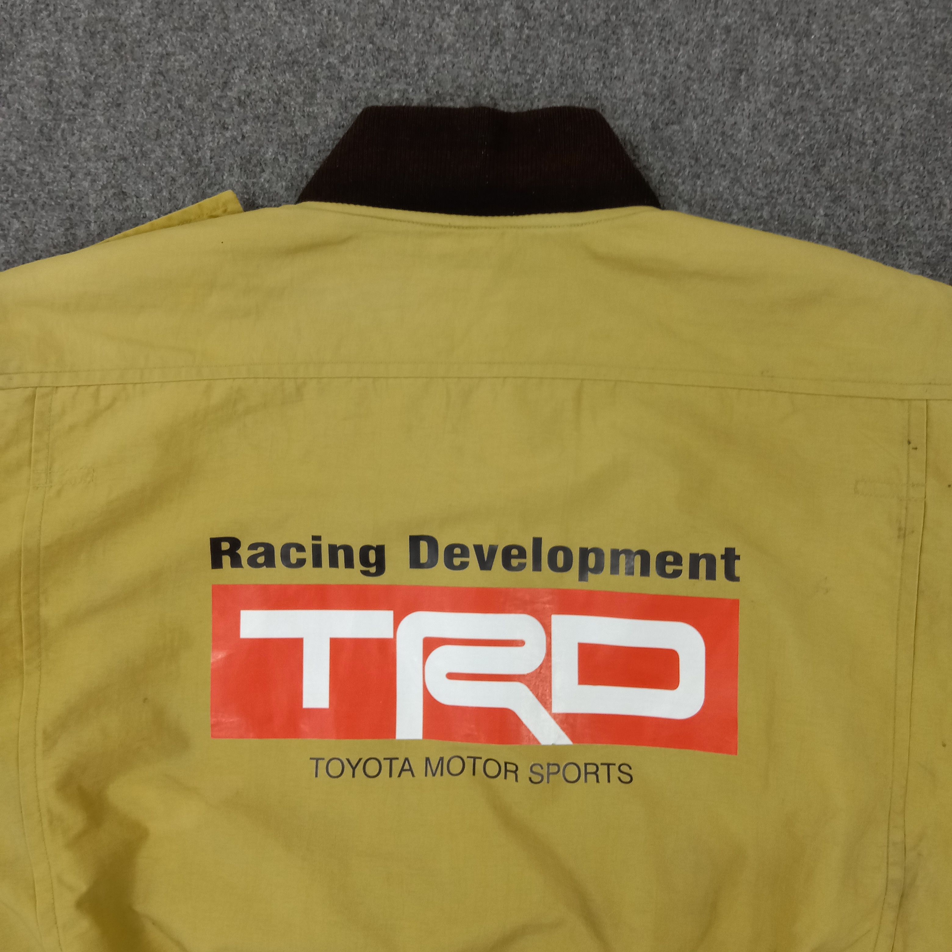 Japanese Brand × Vintage TRD Toyota Japanese Racing Team Bomber Jacket Size US XL / EU 56 / 4 - 2 Thumbnail