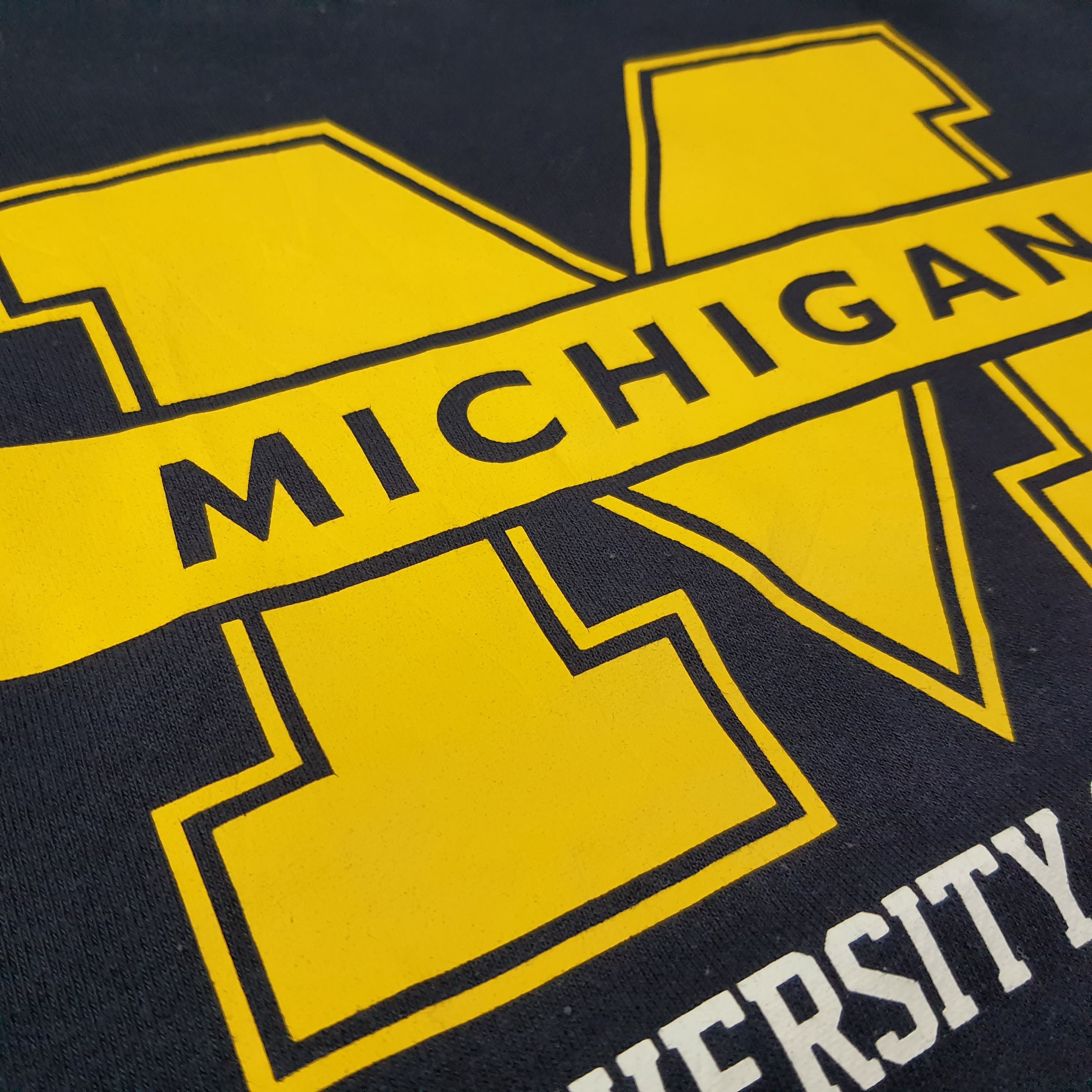 Vintage Vintage University of Michigan Sweatshirt C266N3 Size US M / EU 48-50 / 2 - 2 Thumbnail