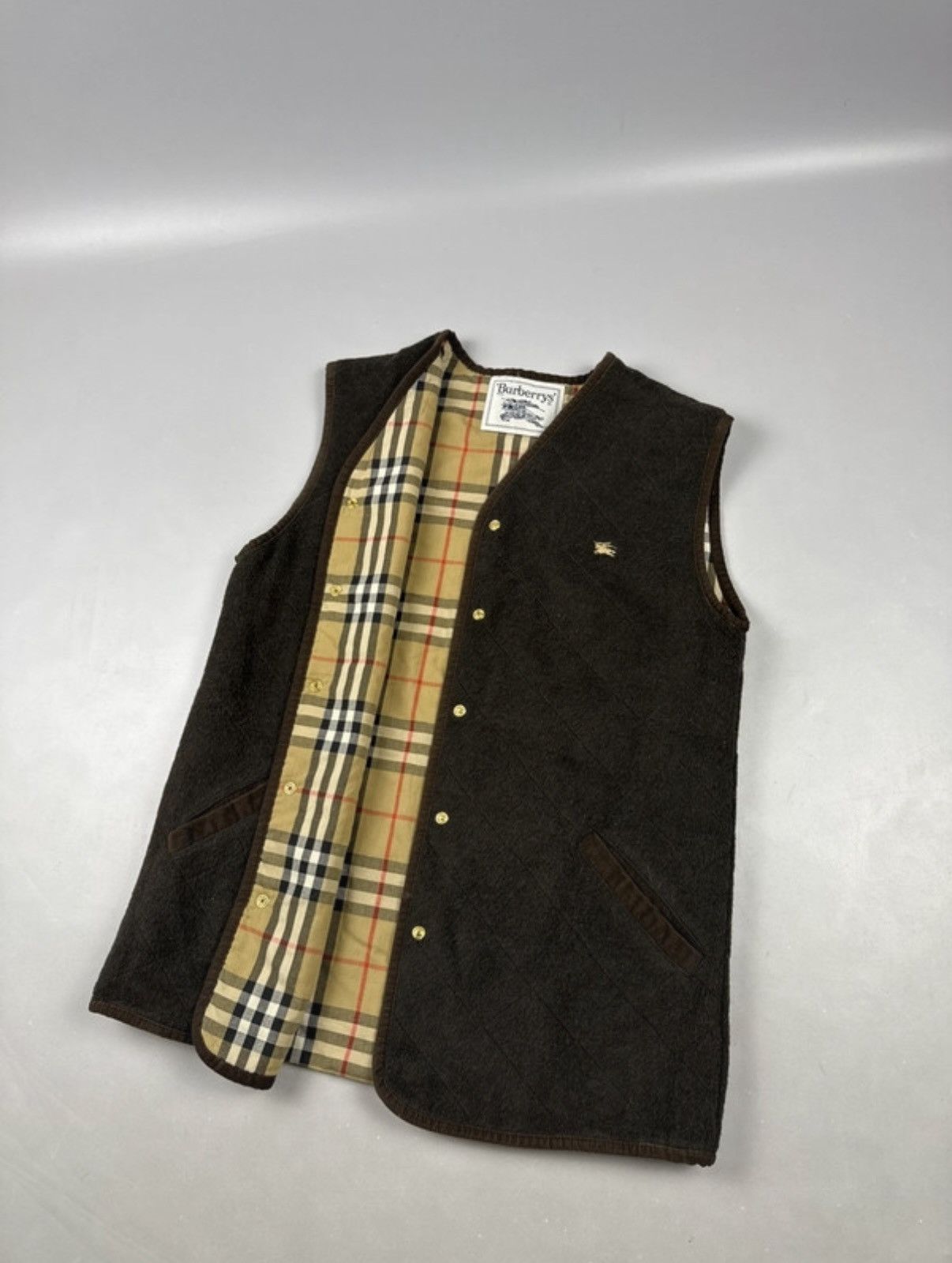 Burberry Burberry veste brown vintage novacheck Size US S / EU 44-46 / 1 - 4 Thumbnail