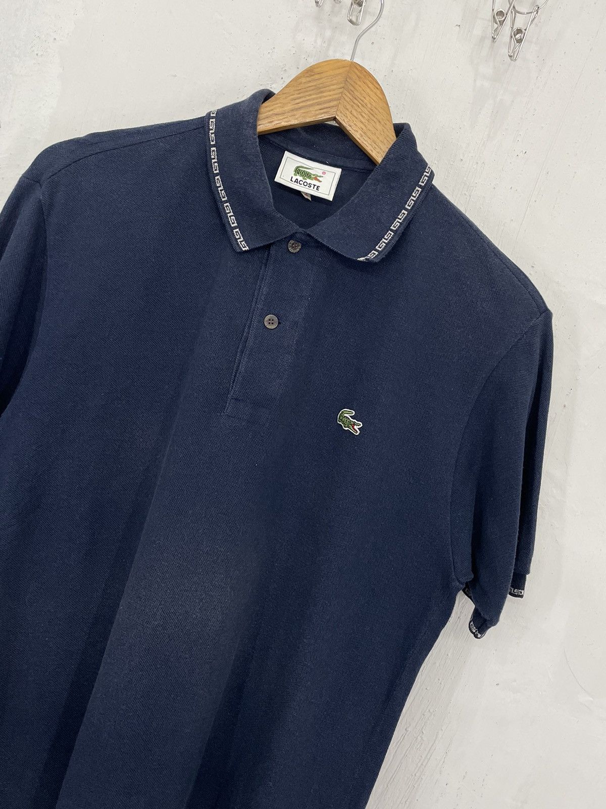 Lacoste × Vintage Lacoste Polos Vintage Givenchy Monogram Style Size US M / EU 48-50 / 2 - 4 Thumbnail