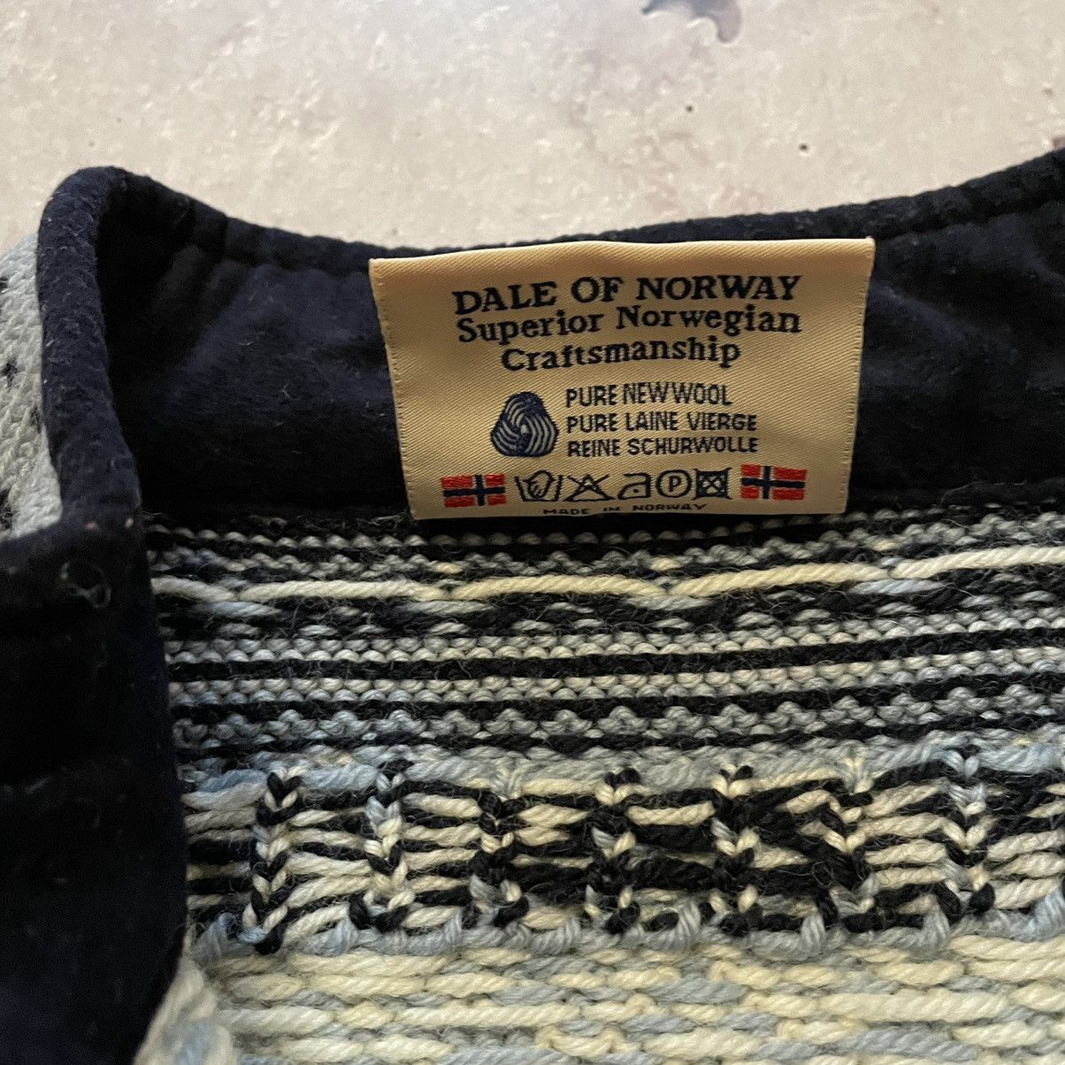 Dale Of Norway × Vintage Dale of Norway quarter zip knit womens jumper sweater M Size M / US 6-8 / IT 42-44 - 14 Thumbnail