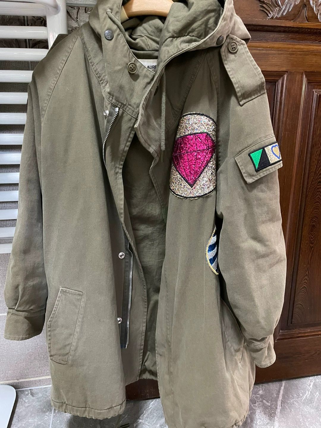 Saint Laurent Paris Saint Laurent Paris Cotton jacket Size US XS / EU 42 / 0 - 1 Thumbnail