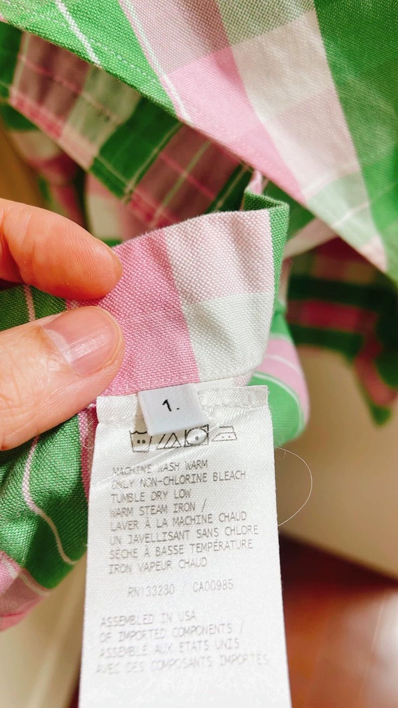Thom Browne Thom Browne plaid shirt Size US S / EU 44-46 / 1 - 5 Thumbnail
