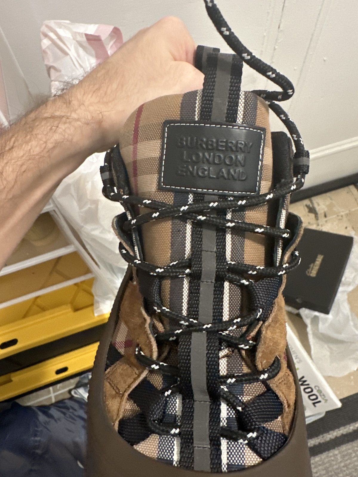 Burberry Burberry Arthur Technical Sneaker Size US 10 / EU 43 - 7 Thumbnail