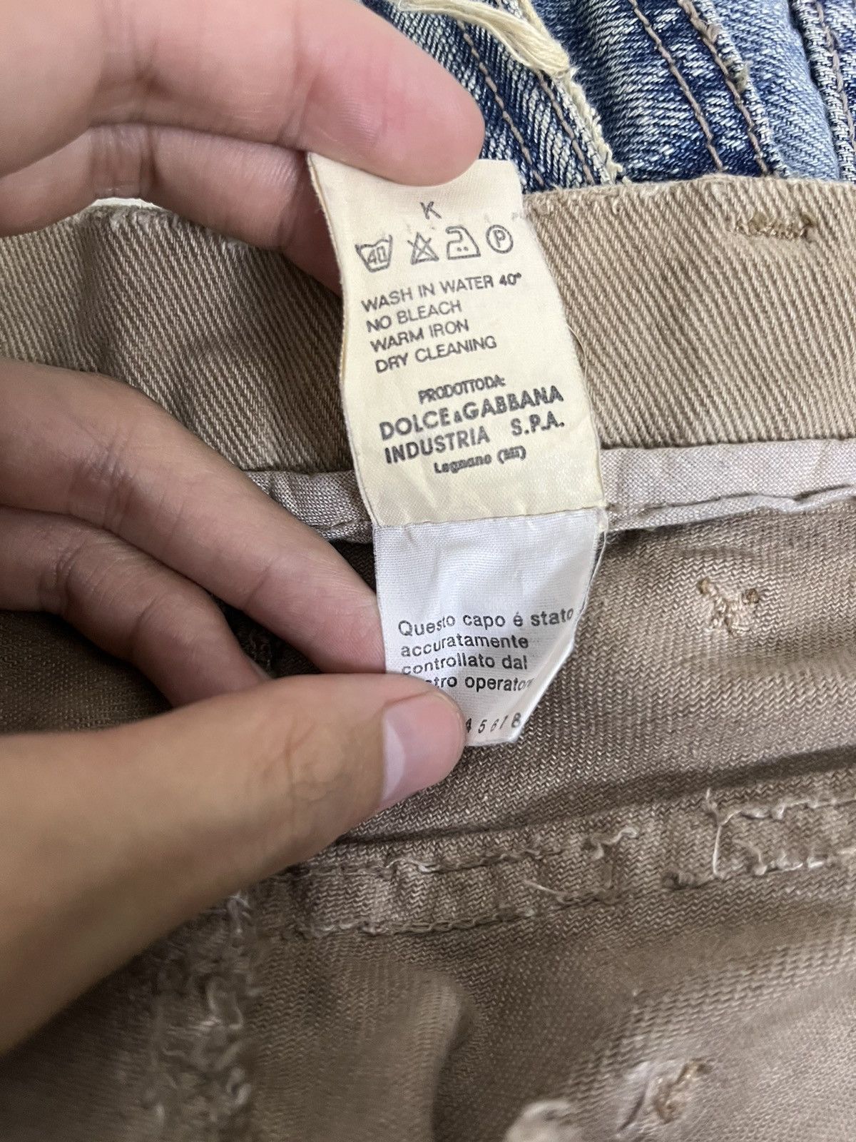 Dolce & Gabbana 2000s Dolce&Gabana Baggy Jeans Size US 32 / EU 48 - 5 Thumbnail