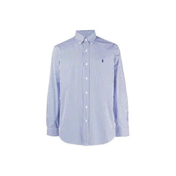 Polo Ralph Lauren Polo Ralph Lauren Striped Logo Long-Sleeve Shirt Size US M / EU 48-50 / 2 - 1 Thumbnail