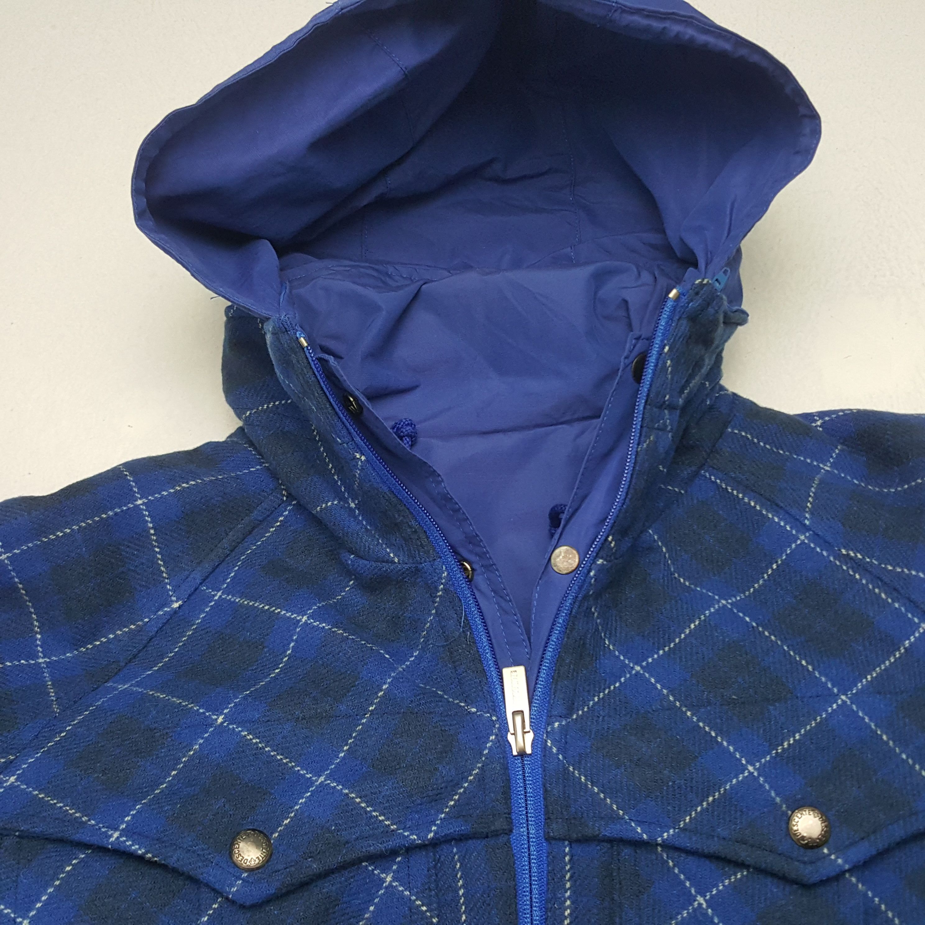 Vintage Vintage Eizac Custom Skulls Wool Hoodie Jacket Size US S / EU 44-46 / 1 - 8 Thumbnail