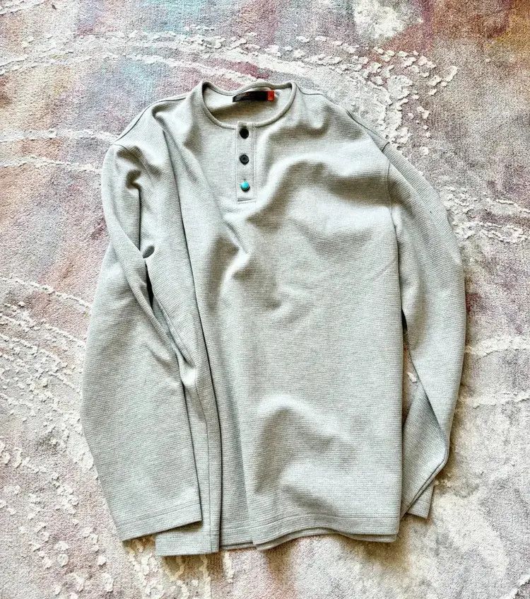 Undercover Sz 4 Undercover Calaite Button Henry Neck L/S Tee Size US XL / EU 56 / 4 - 2 Thumbnail