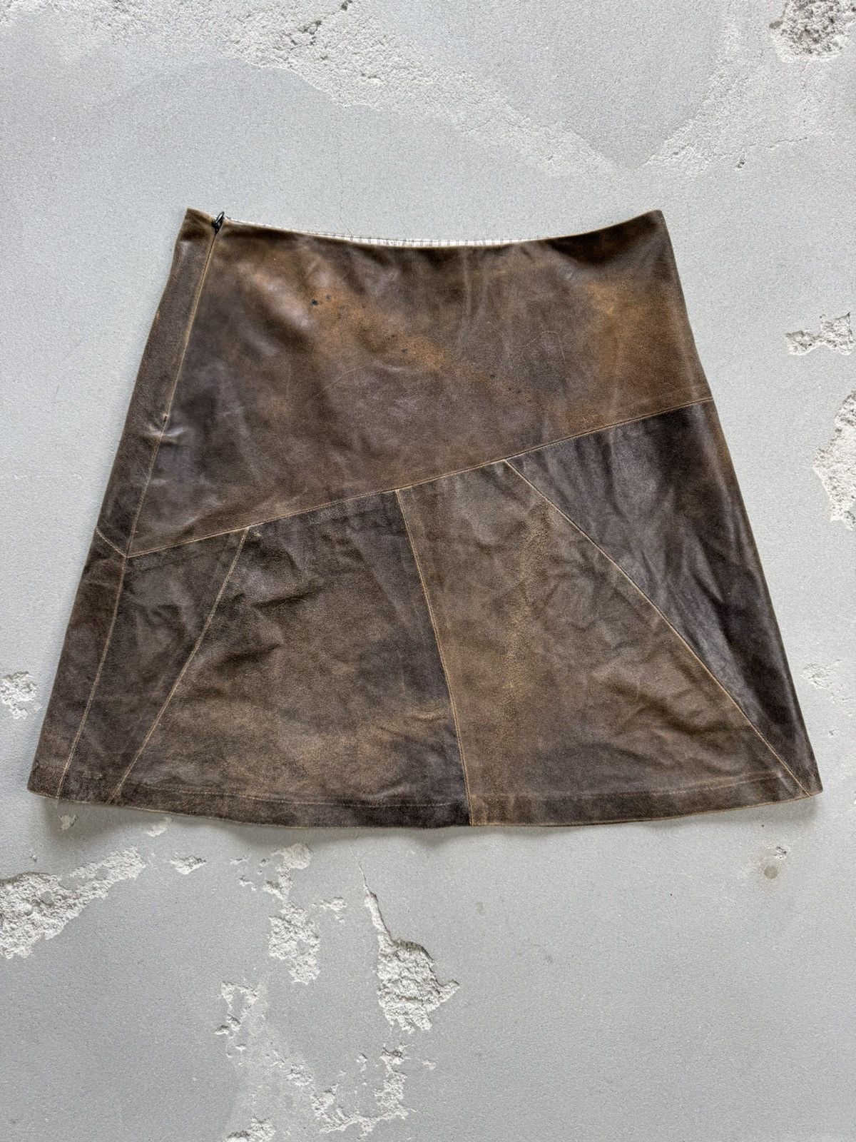 Yigal Azrouel Yigal Azrouel Leather skirt Balenciaga Size 30" / US 8 / IT 44 - 2 Thumbnail