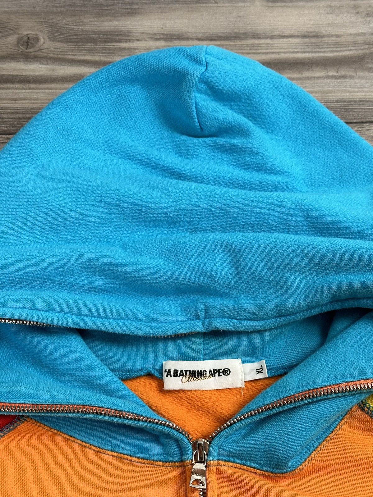 Bape A Bathing Ape Busy Works Multi Colour Zip Hoodie Size US XL / EU 56 / 4 - 5 Thumbnail